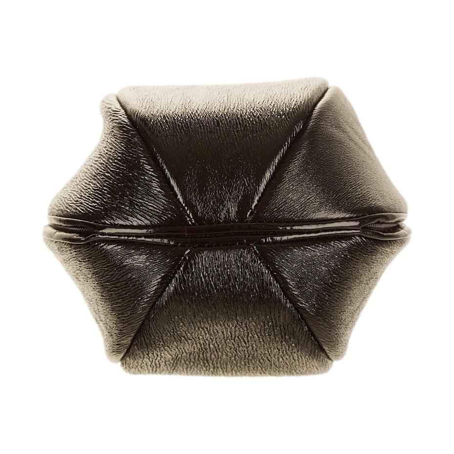 Bottega Veneta Black Round Mini Top Handle Bag - Image 3