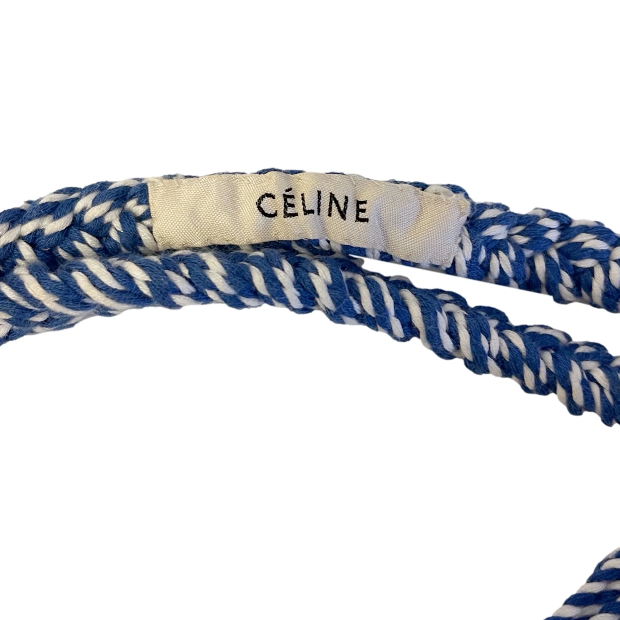 Celine Blue Net Bag - Image 2