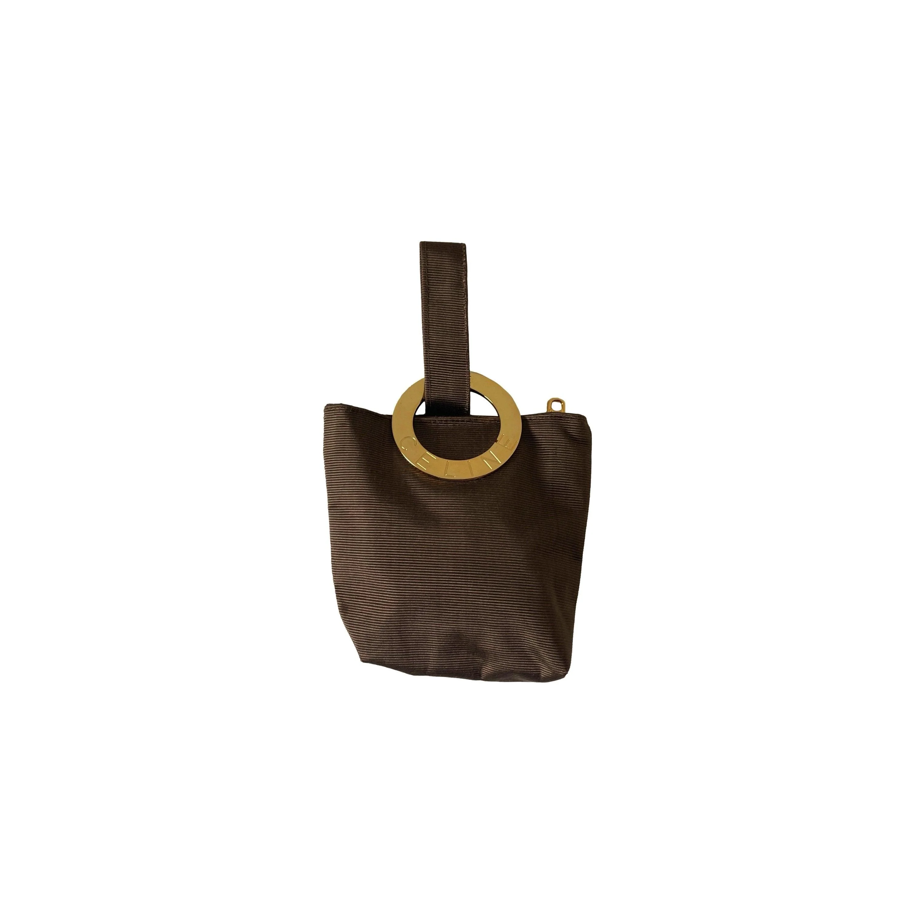 Celine Brown Micro Top Handle
