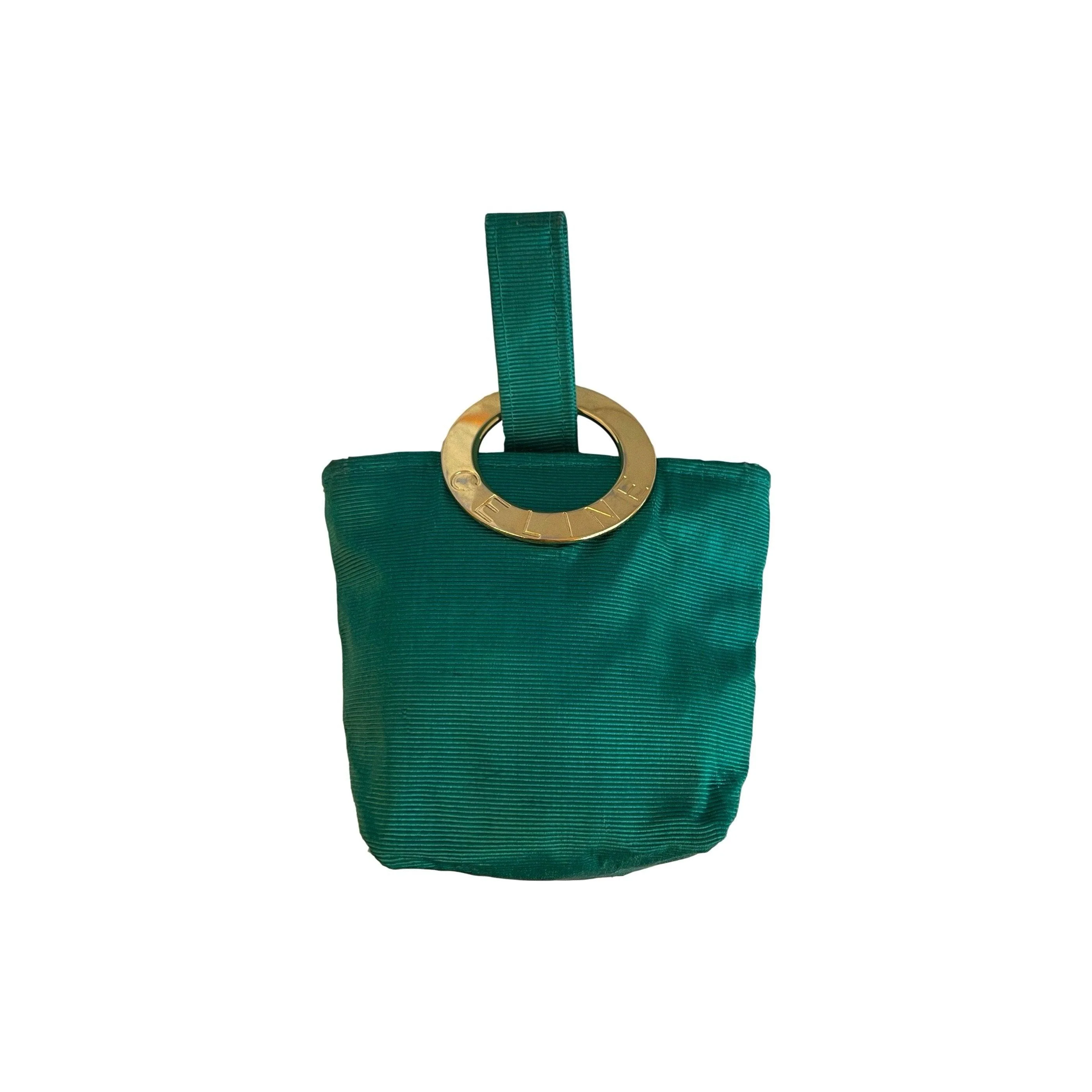 Celine Green Micro Top Handle