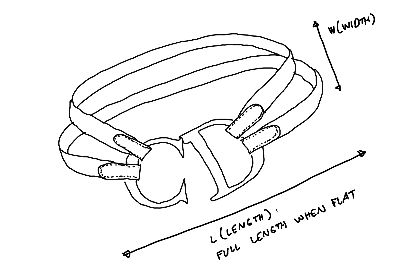 Celine Tan Jumbo Logo Belt - Image 3