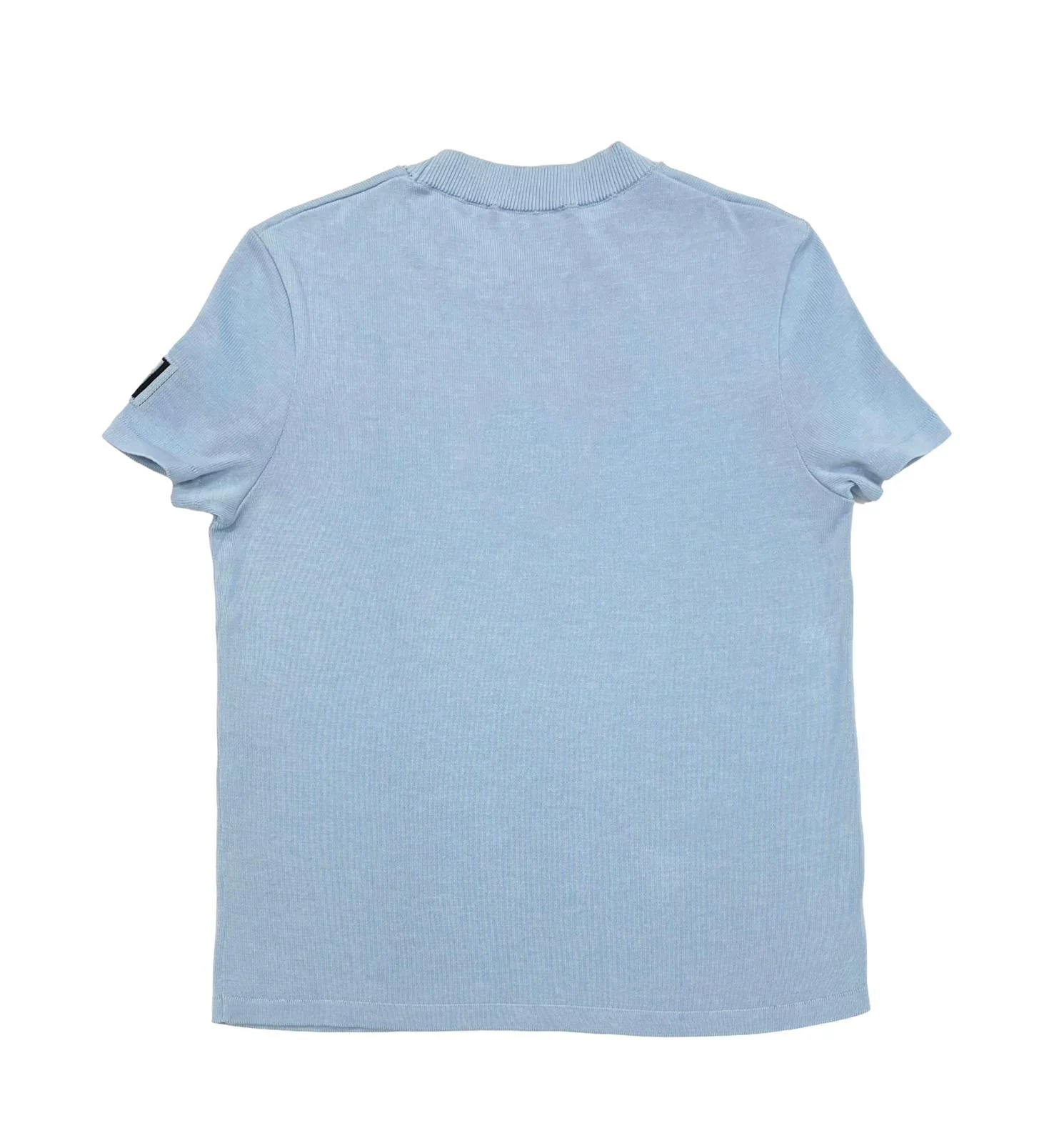 Chanel Baby Blue Logo Short Sleeve - Image 2