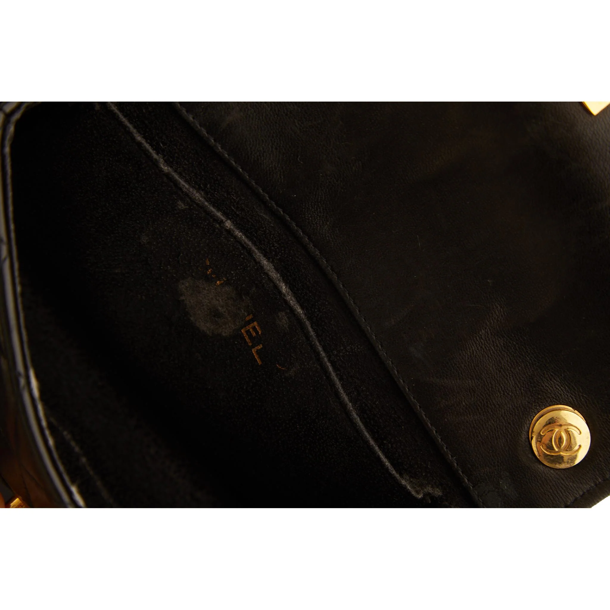 Chanel Black Chain Mini Shoulder Bag - Image 4