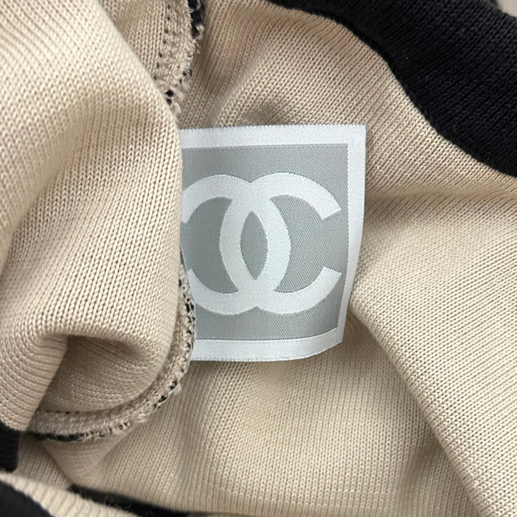Chanel Black Drawstring Backpack - Image 3
