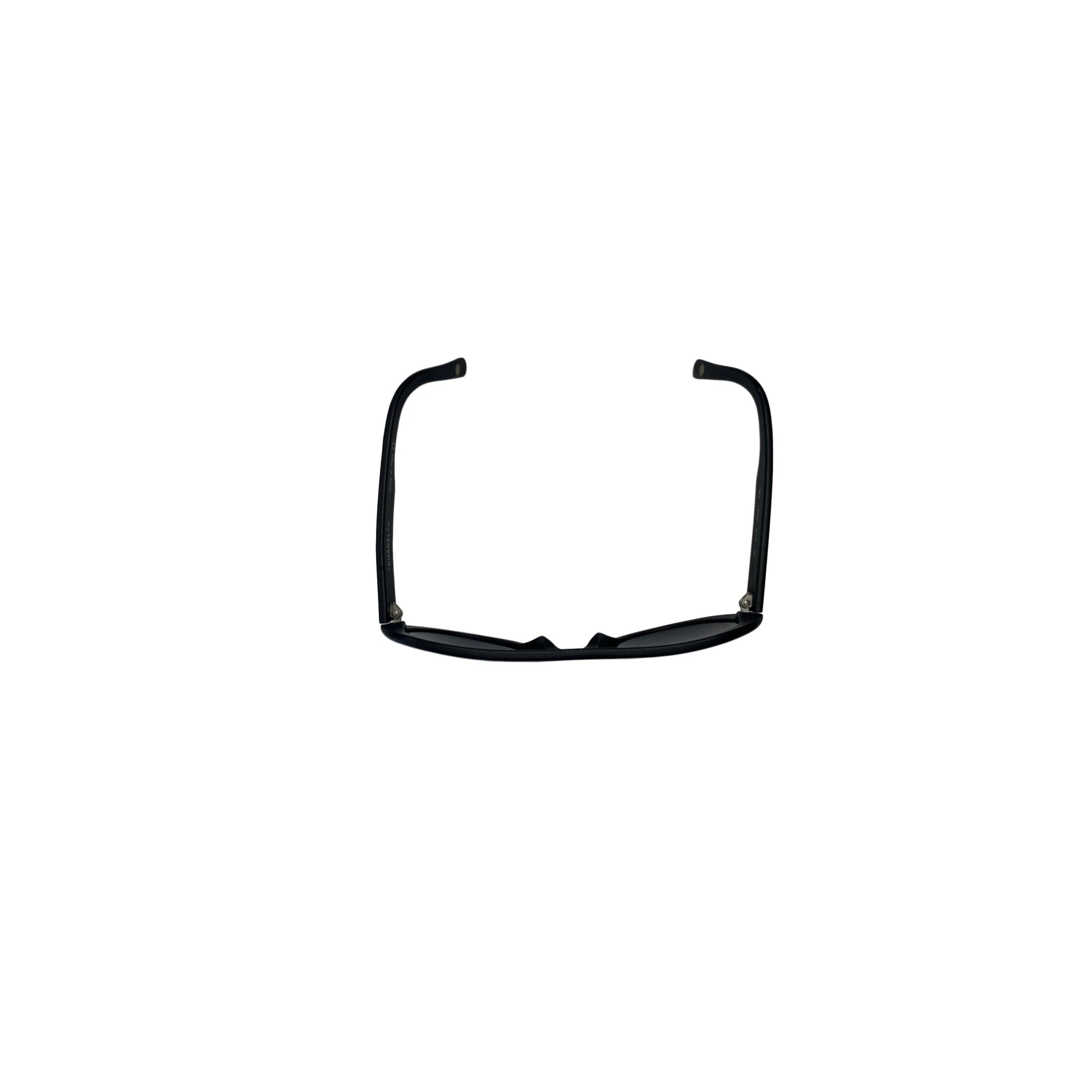 Chanel Black Logo Aviators - Image 3