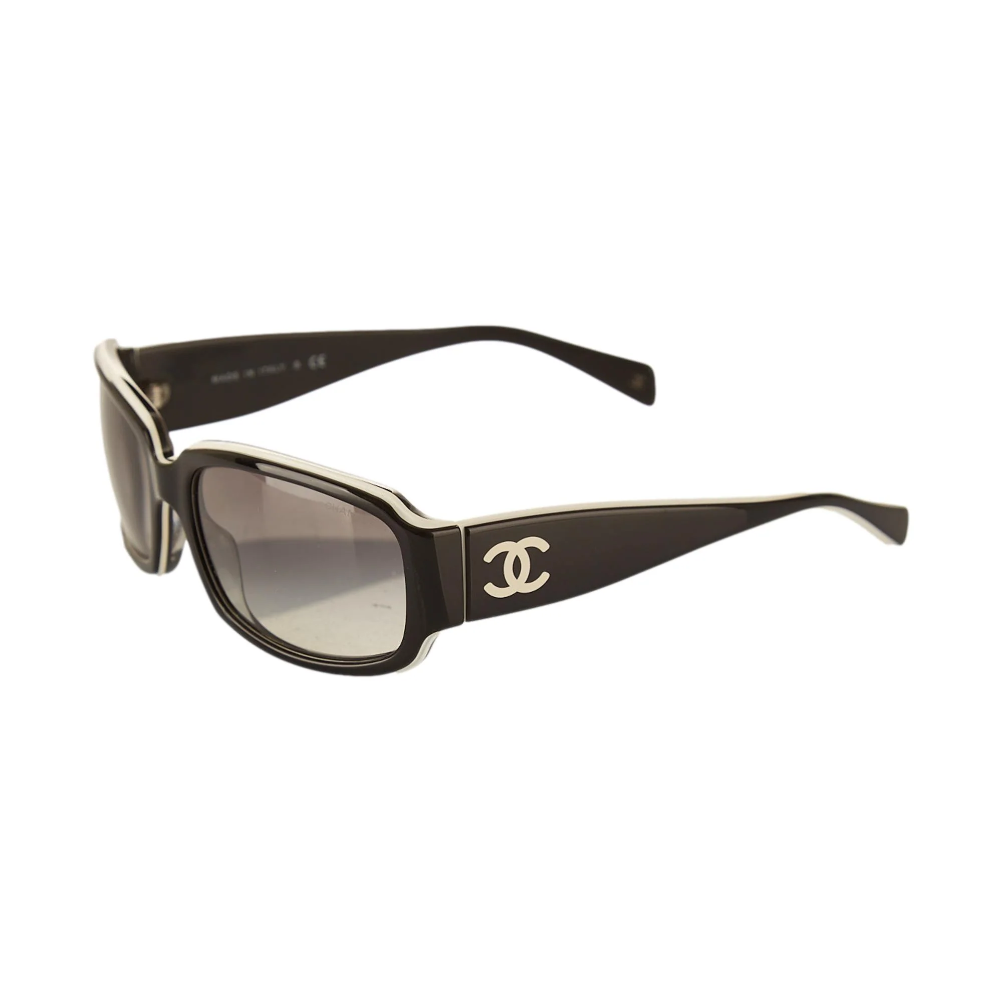 Chanel Black Logo Sunglasses