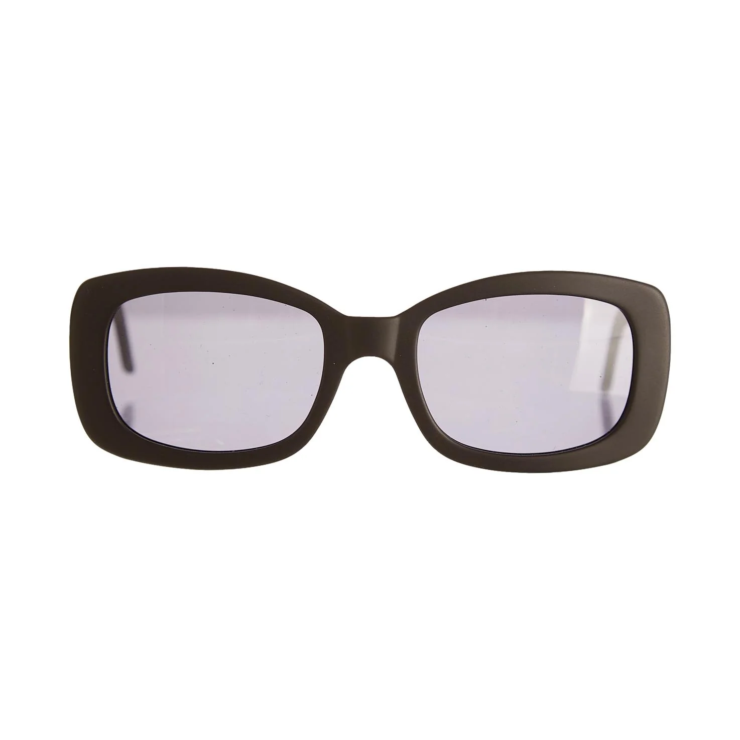 Chanel Black Logo Tag Sunglasses - Image 2