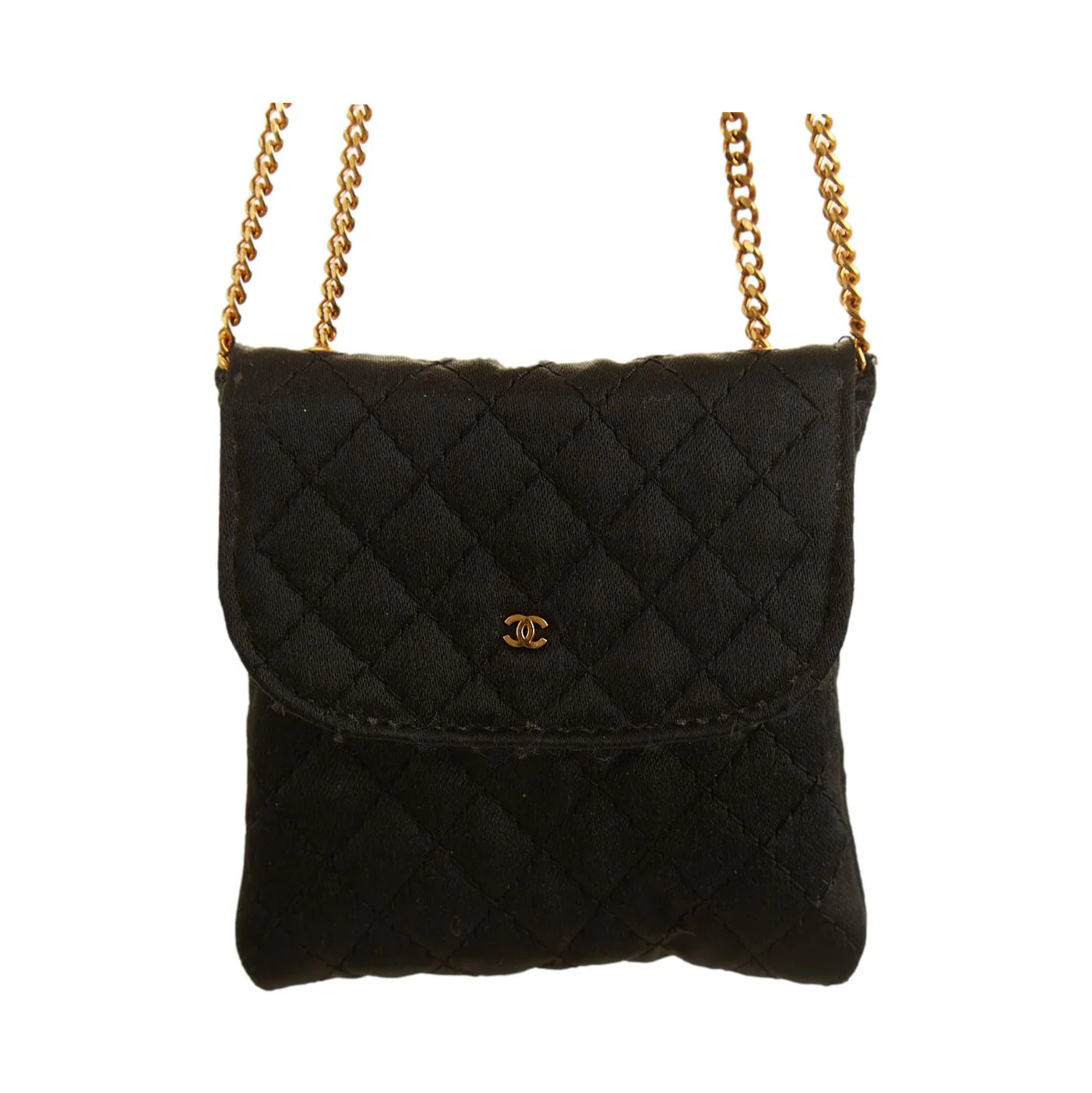 Chanel Black Micro Chain Bag