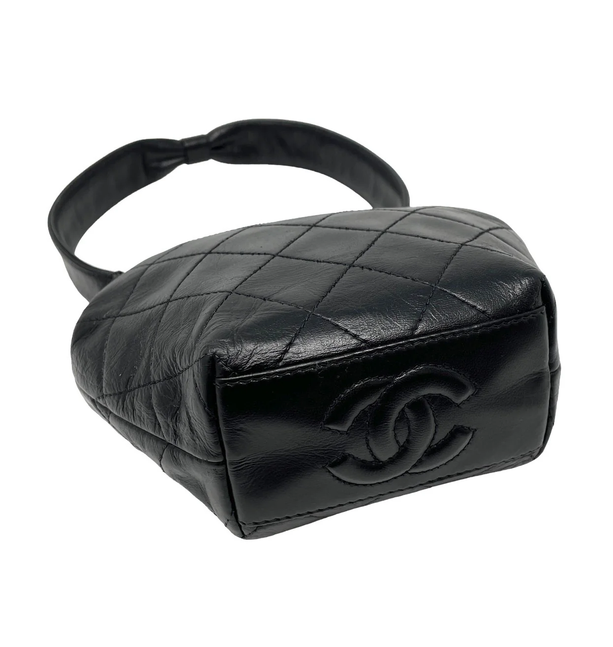 Chanel Black Mini Top Handle Bag - Image 4