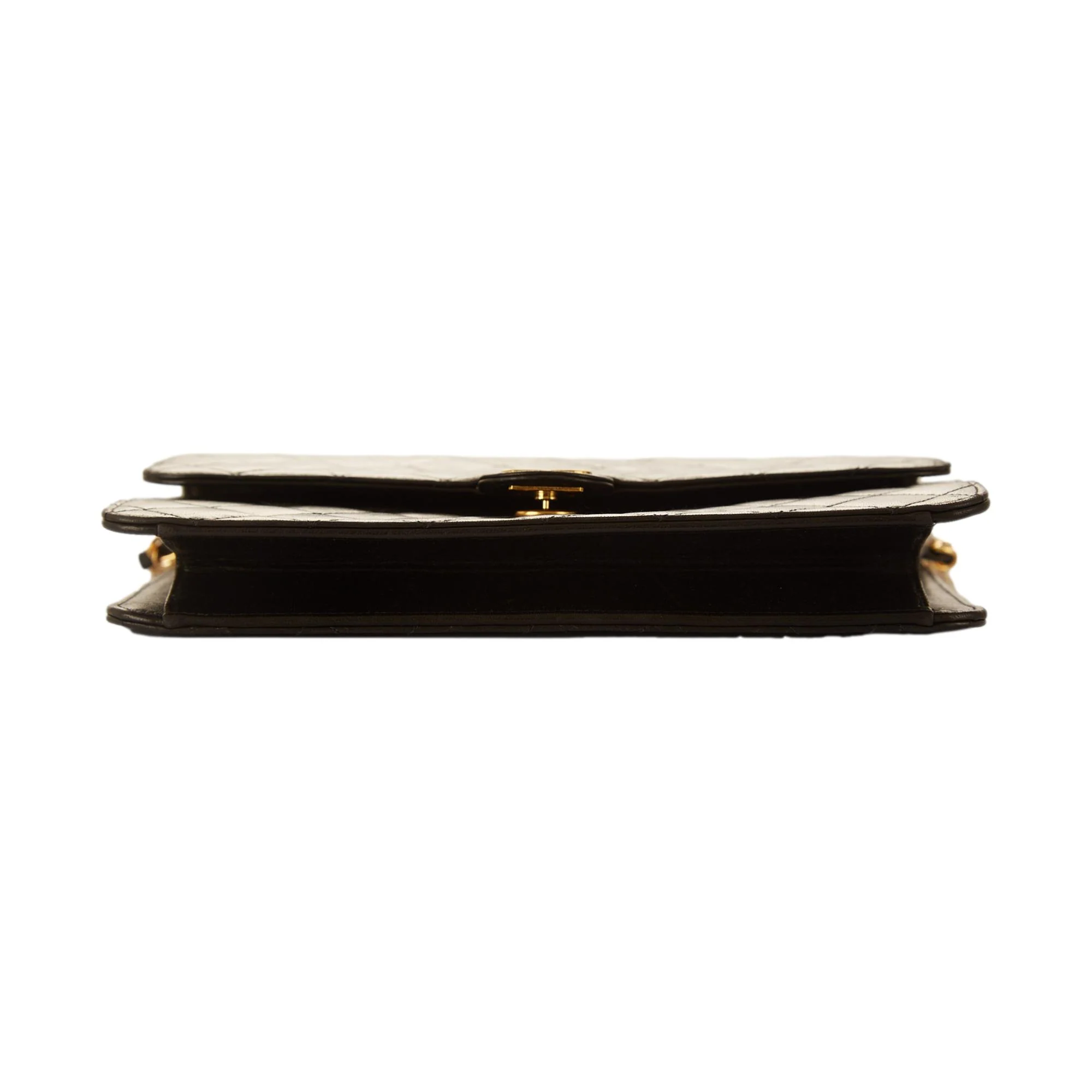 Chanel Black Quilted Chain Shoulder Bag - Image 3