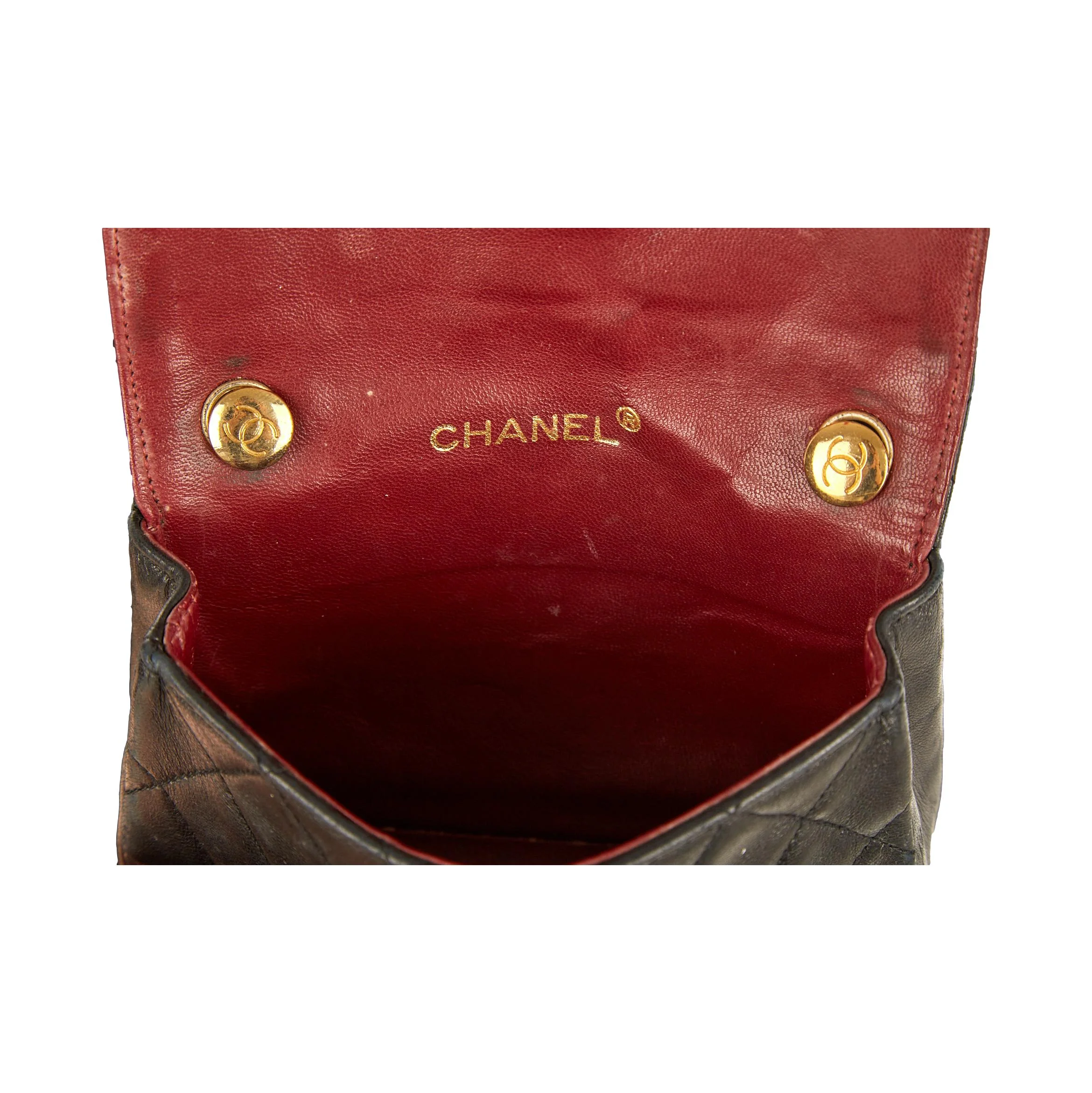 Chanel Black Quilted Mini Flap Bag - Image 5