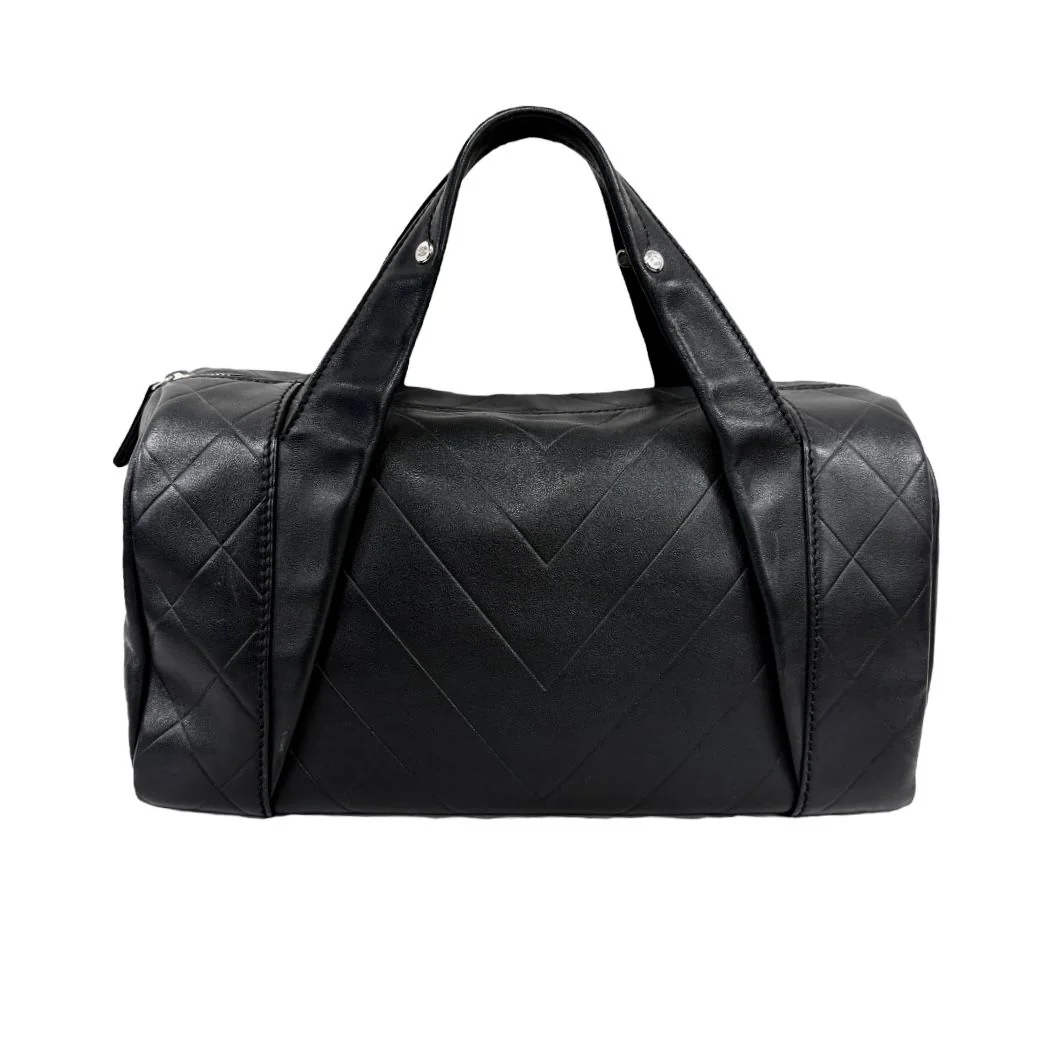 Chanel Black Small Top Handle Bag - Image 2