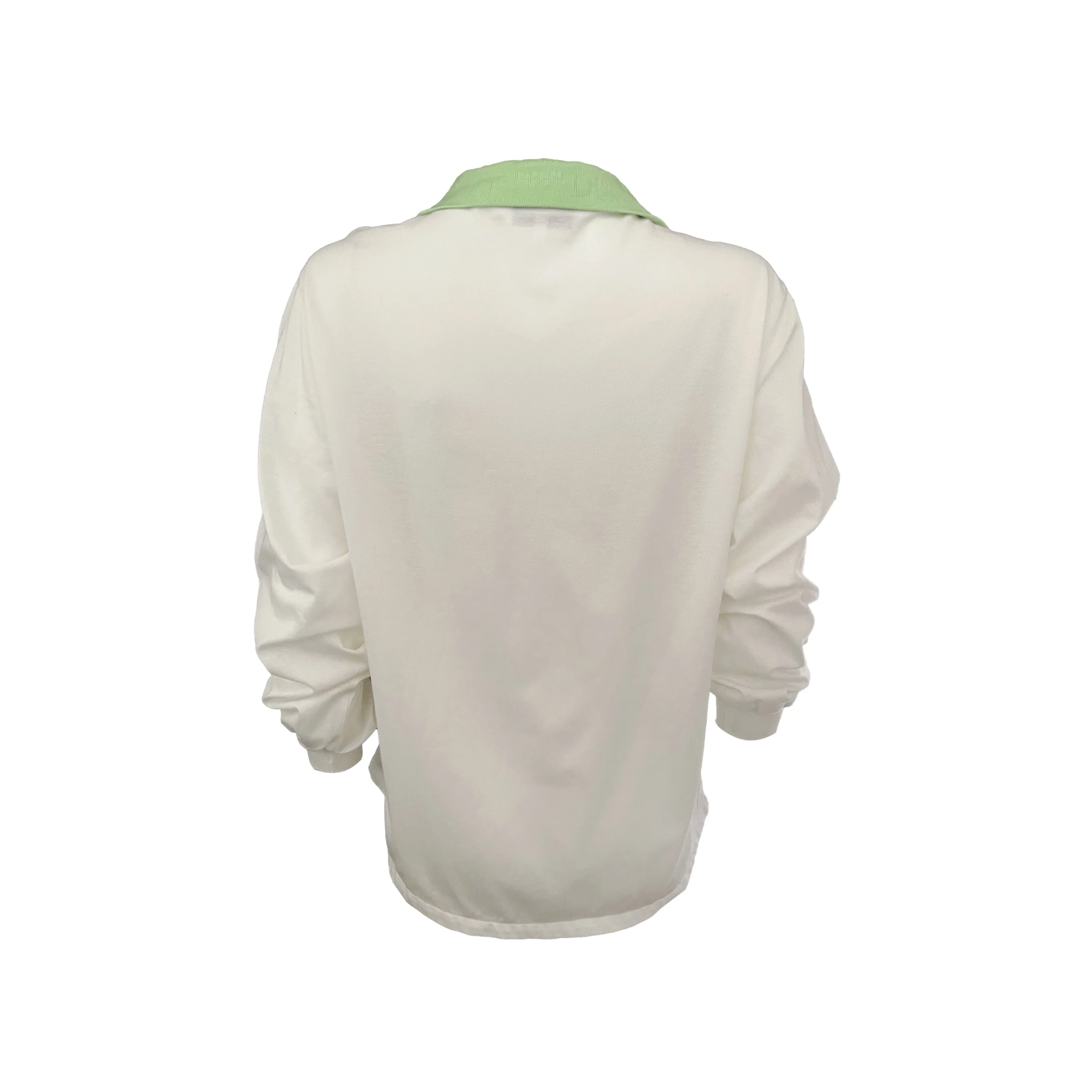 Dior White Polo Long Sleeve - Image 2