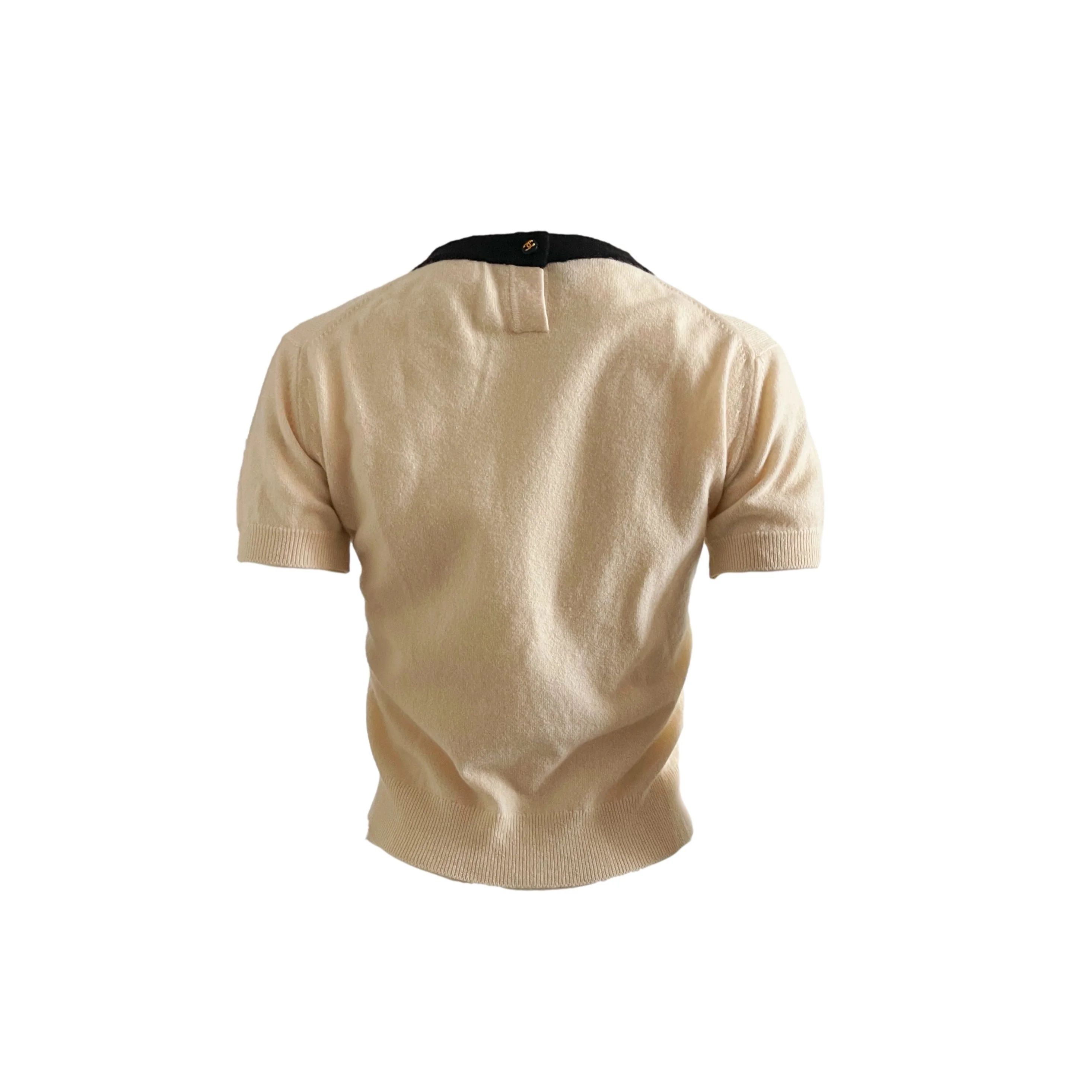 Chanel Cream Cashmere Twin Set - Image 4