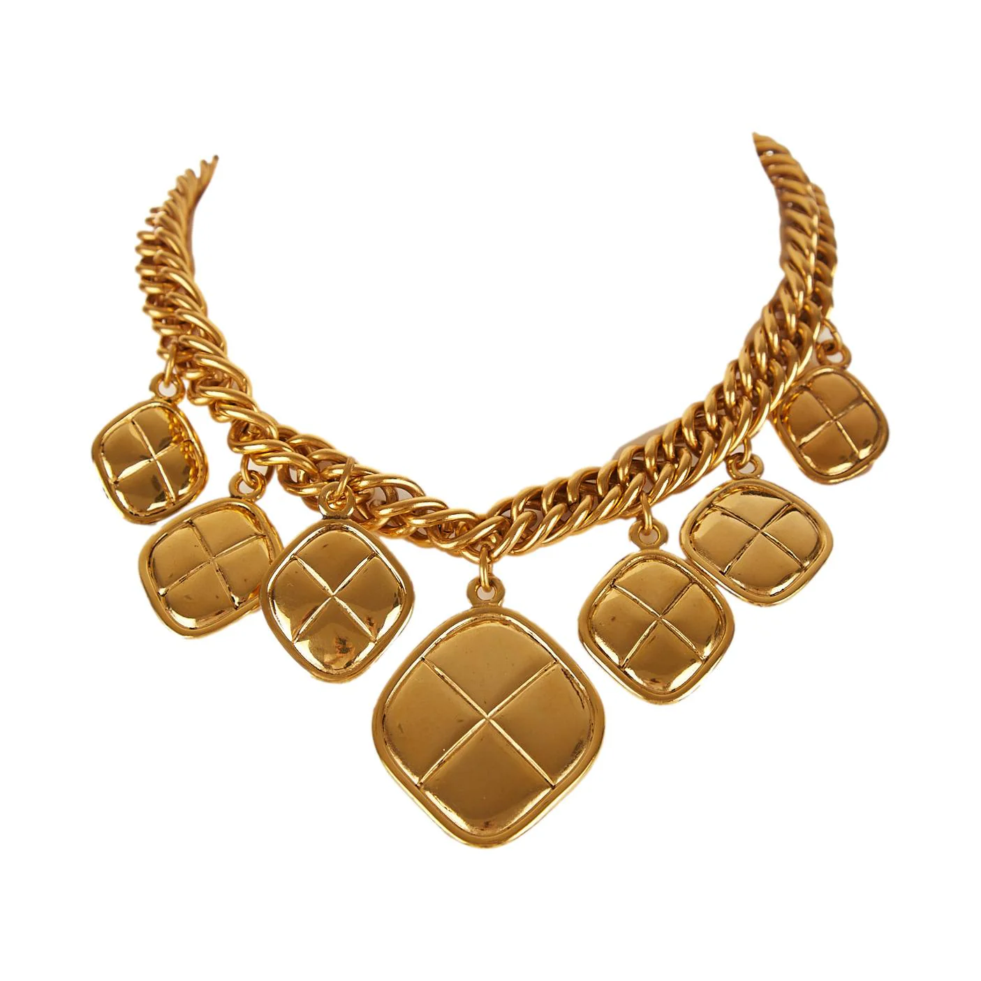 Chanel Gold Charm Choker