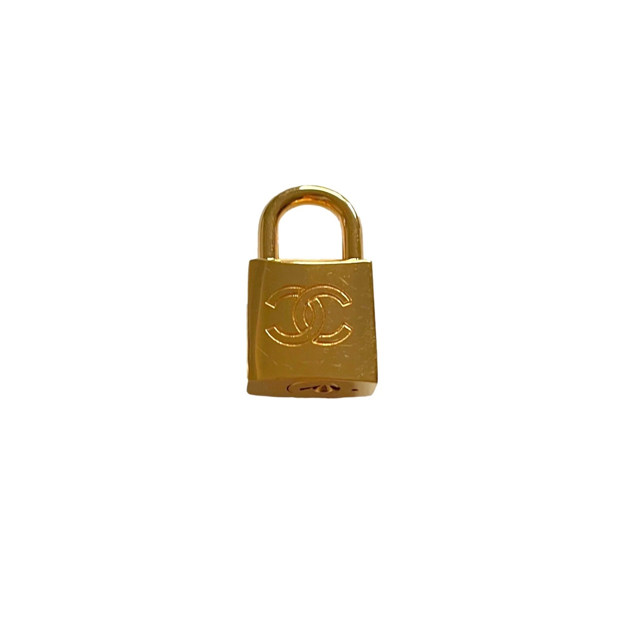 Chanel Gold Logo Lock