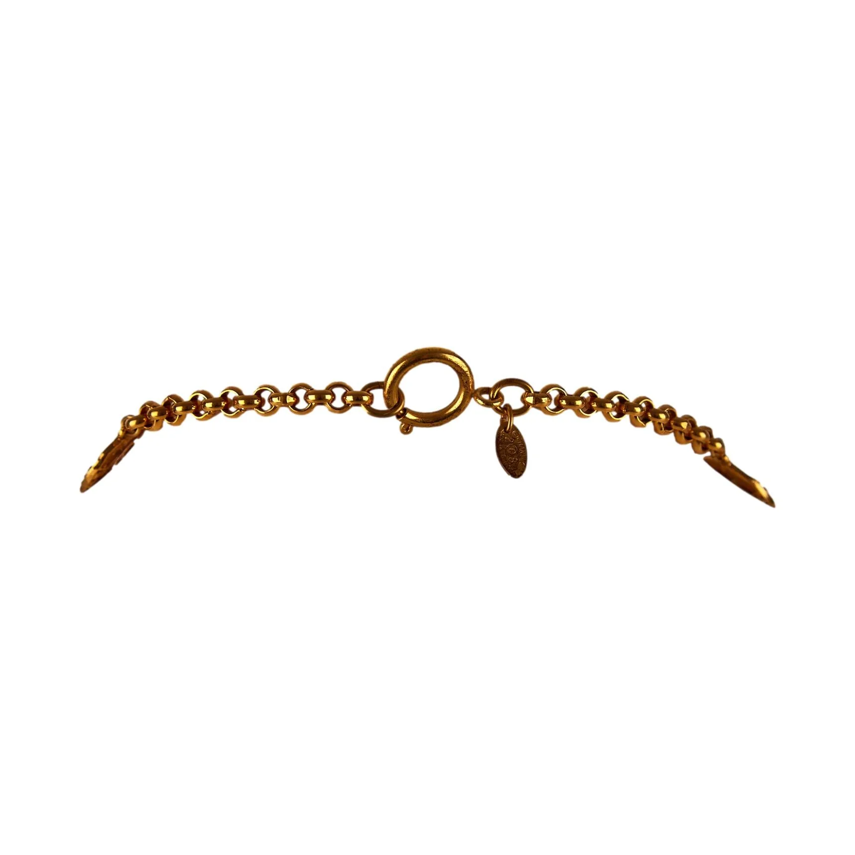 Chanel Gold Multi-charm Chain Necklace - Image 2