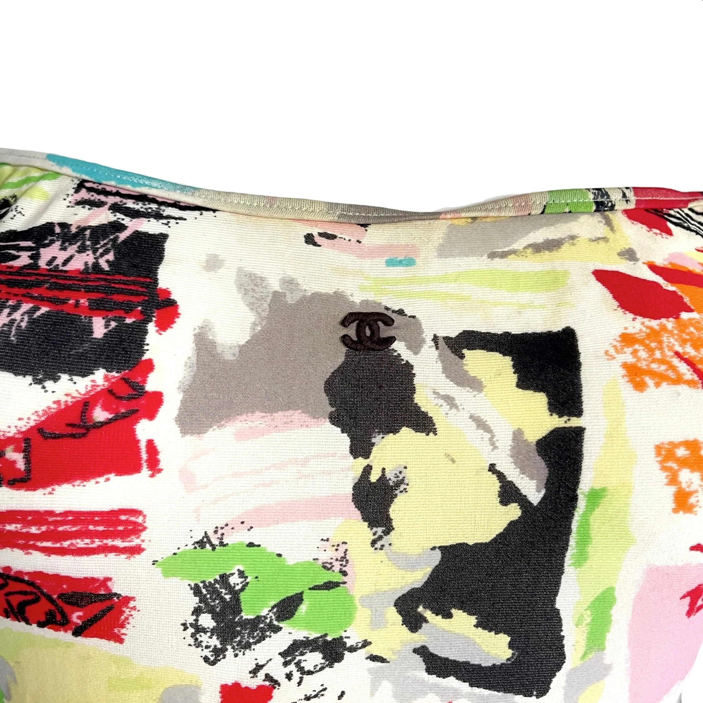 Chanel Graffiti Print Logo One Piece - Image 3