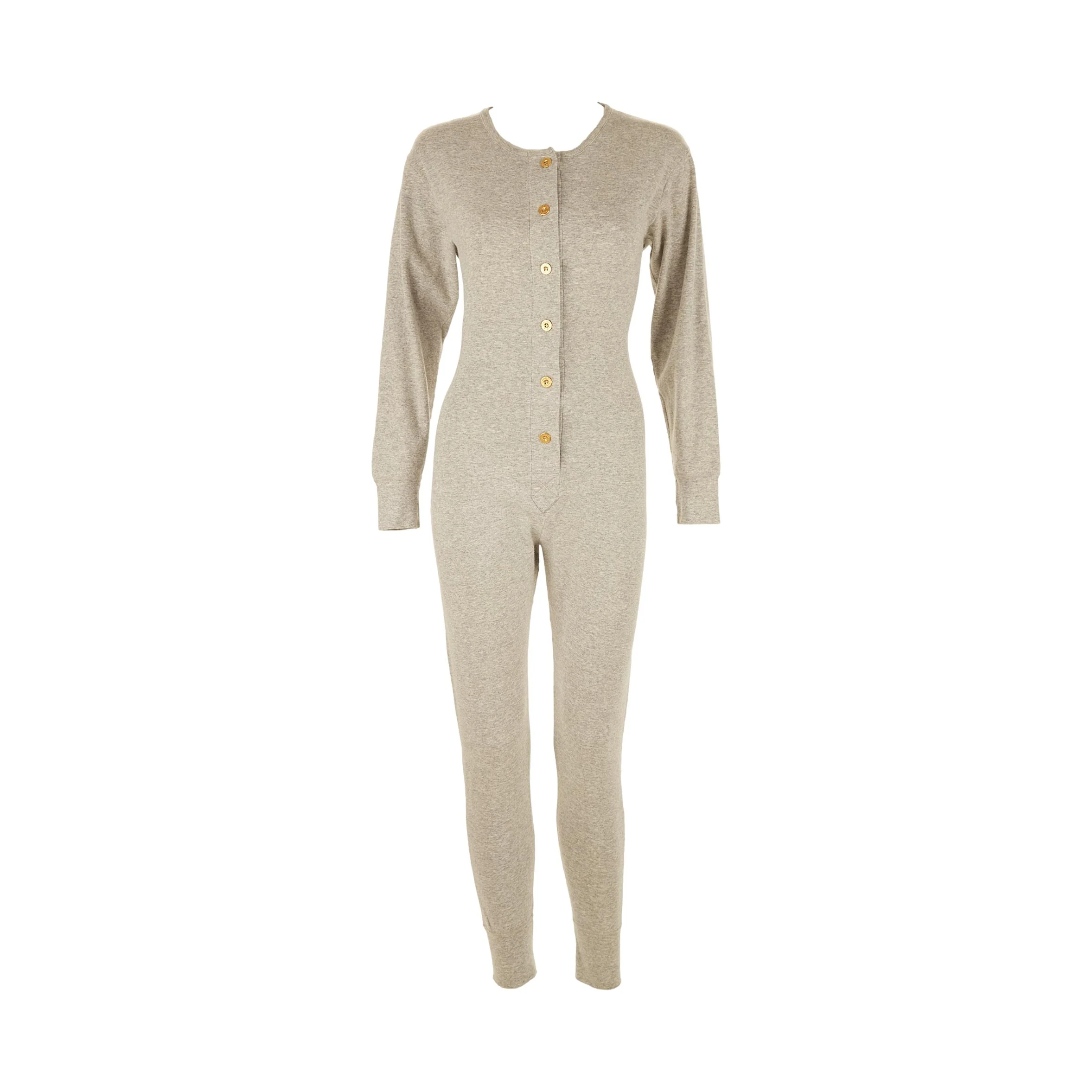 Chanel Grey Logo Playsuit - Image 2