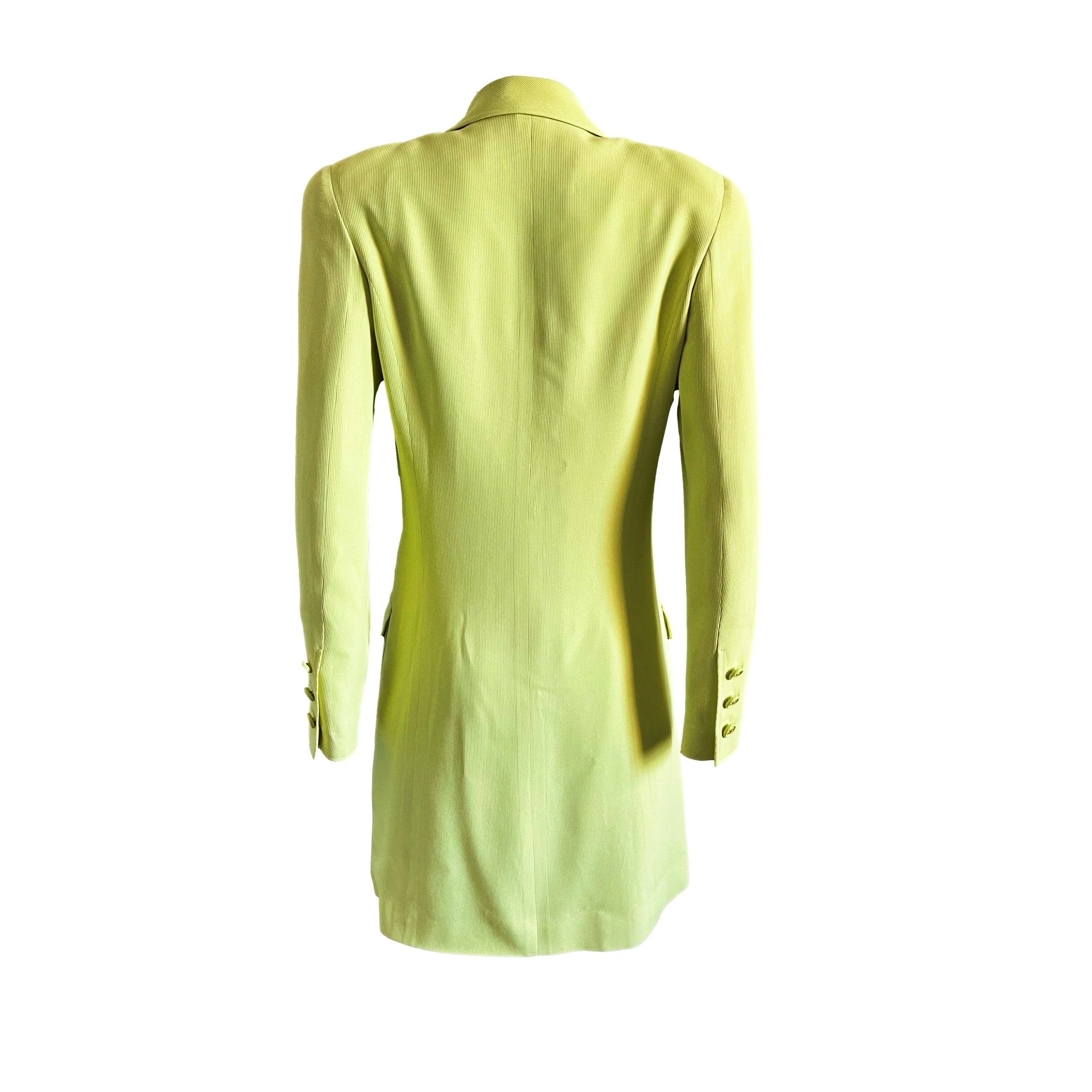 Chanel Lime Green Romper Set - Image 2