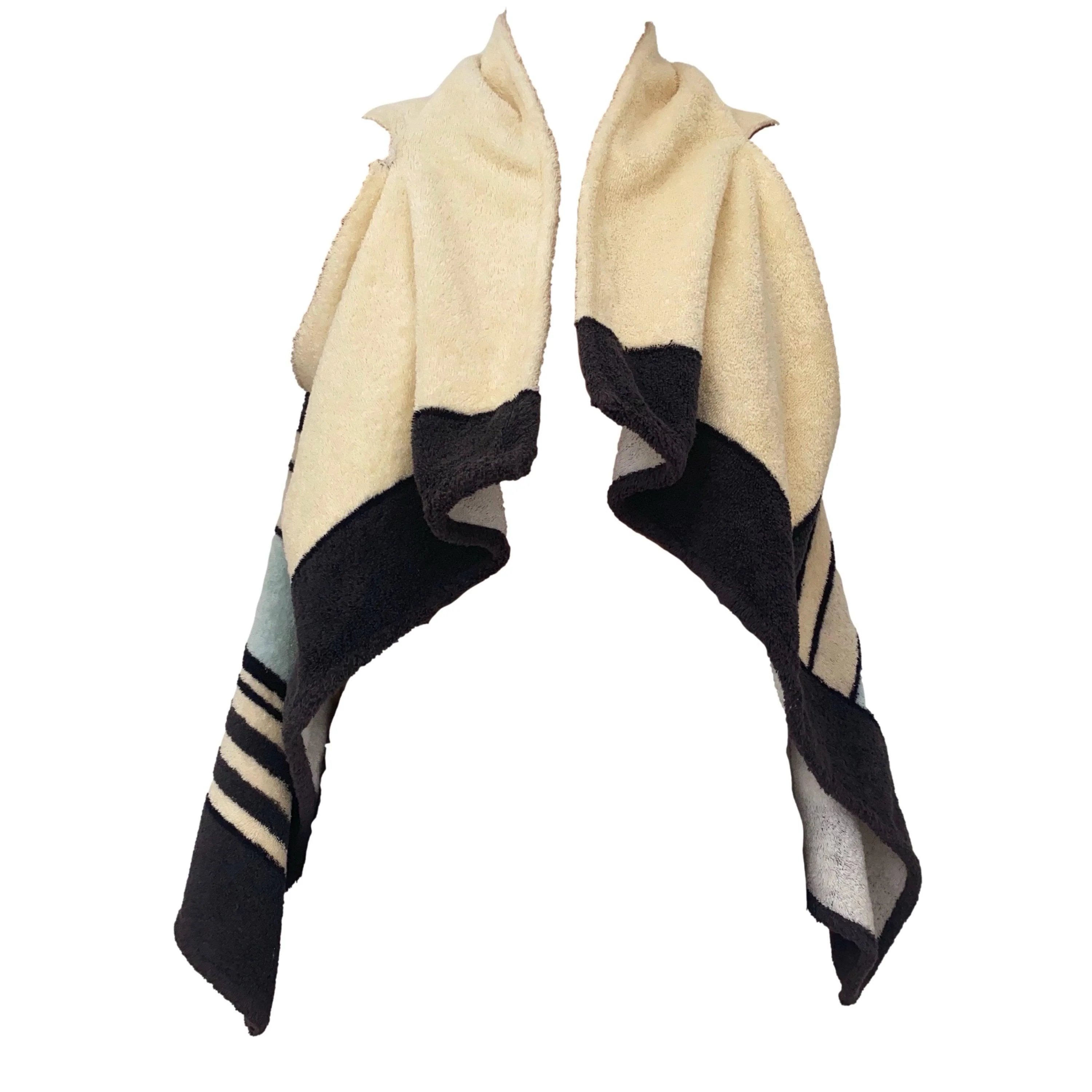 Chanel Sripe Logo Terrycloth Coverup - Image 2