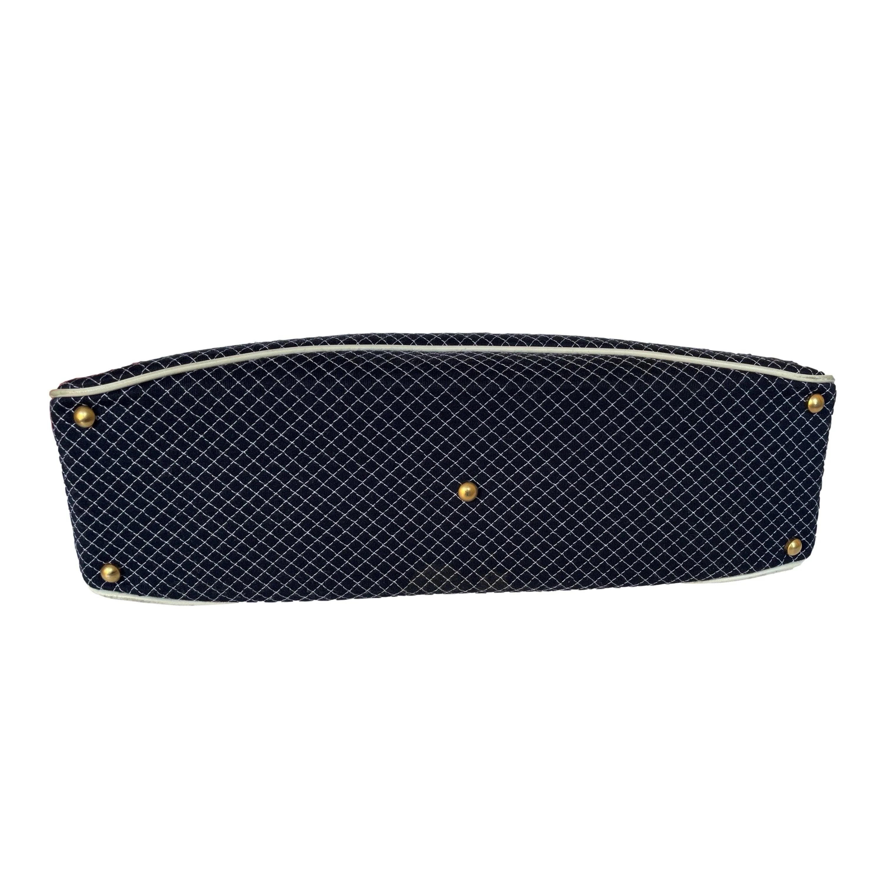 Chanel Navy Shoulder Bag - Image 4
