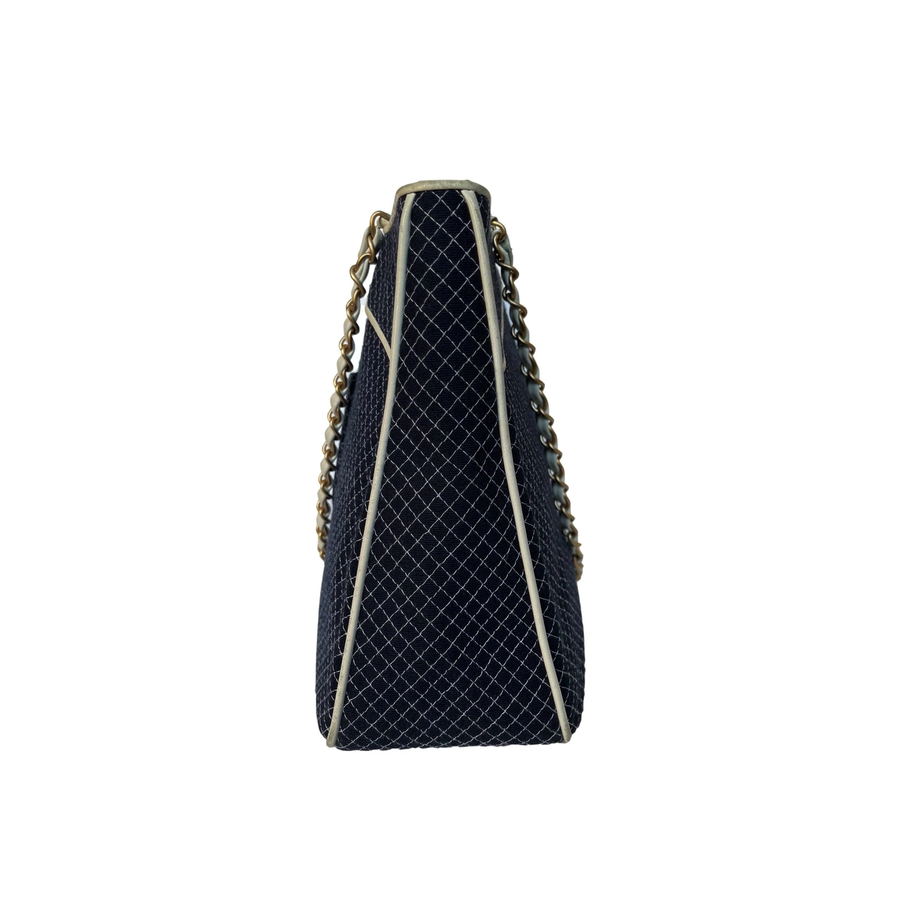Chanel Navy Shoulder Bag - Image 6