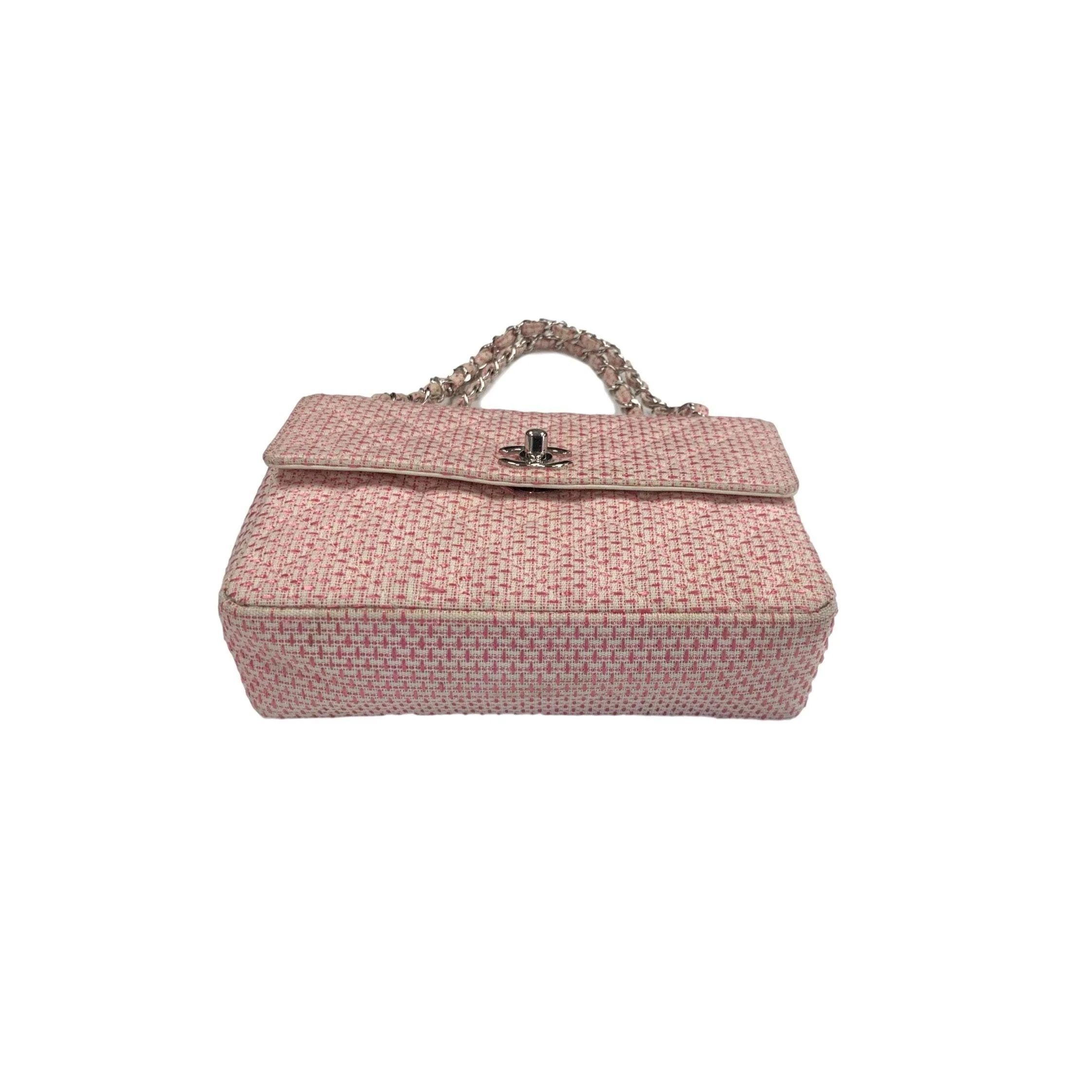 Chanel Pink Small Flap Bag - Image 2