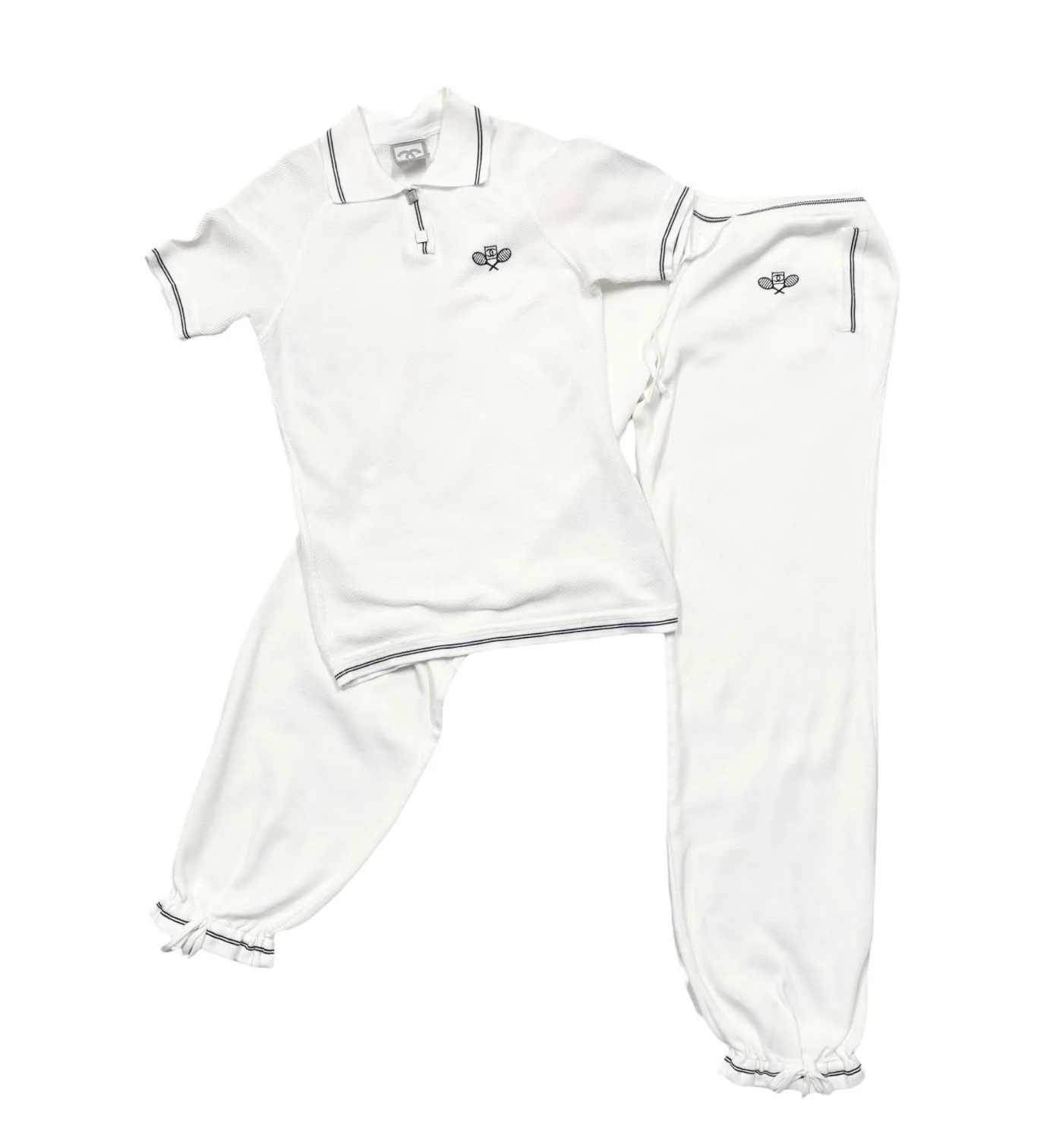 Chanel White Tennis Set