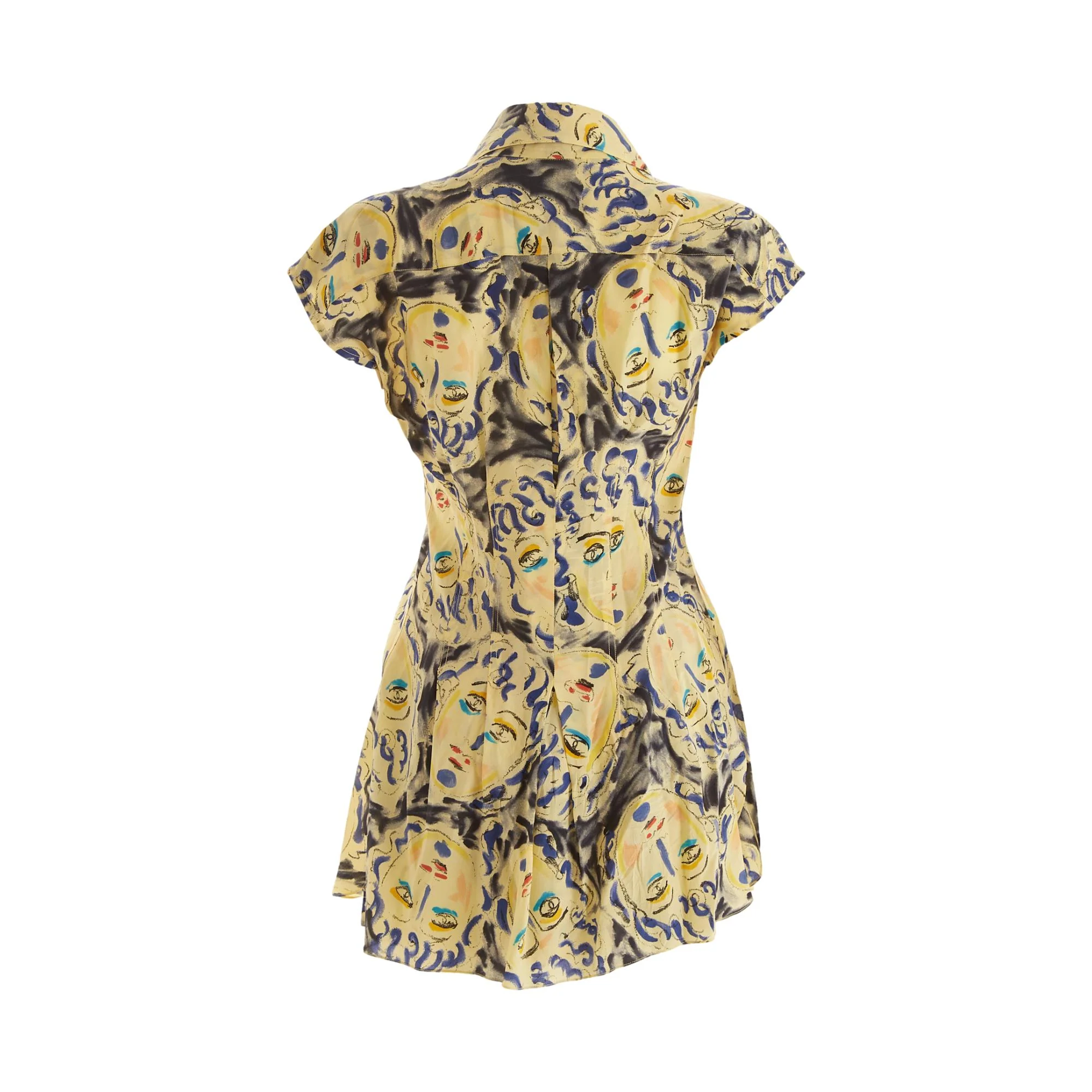 Chanel Yellow Face Print Set - Image 3