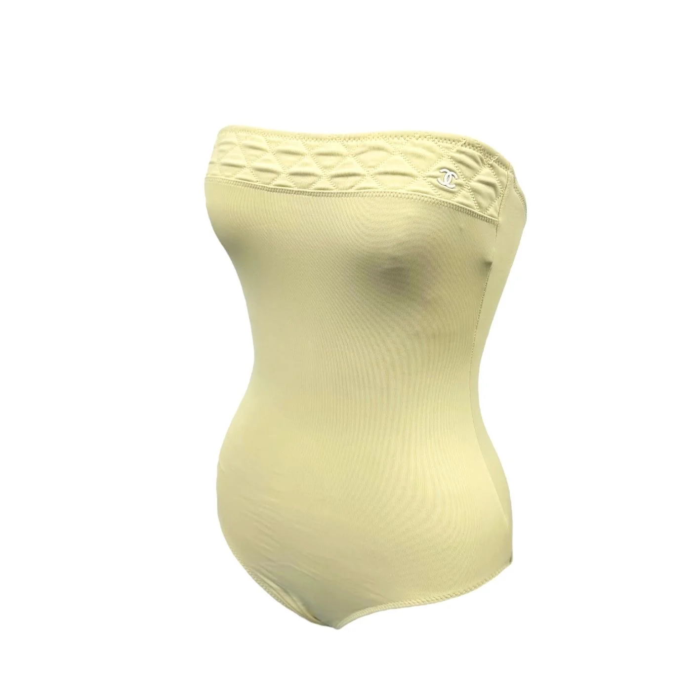 Chanel Yellow One-Piece Swimsuit - Image 4