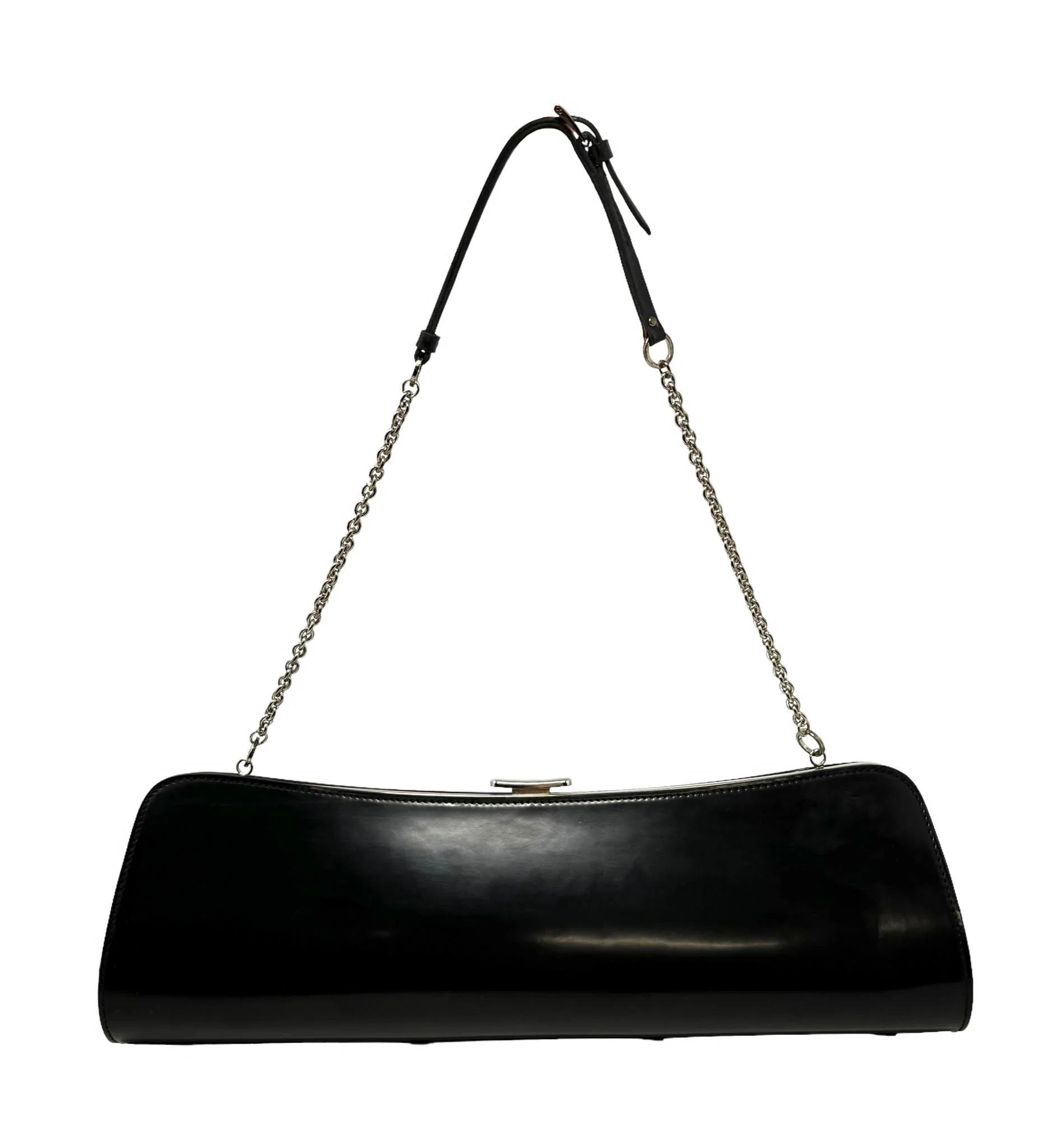 Dior Black Bondage Chain Bag - Image 2