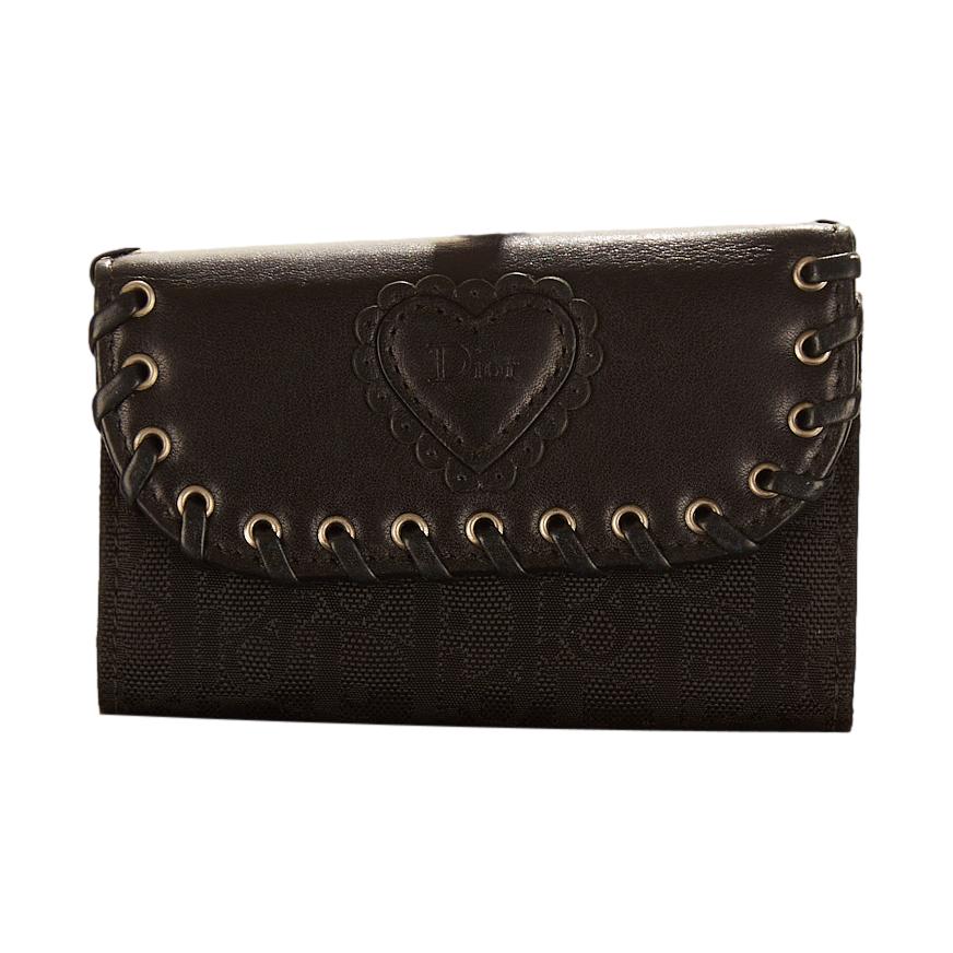 Dior Black Grommet Key Case