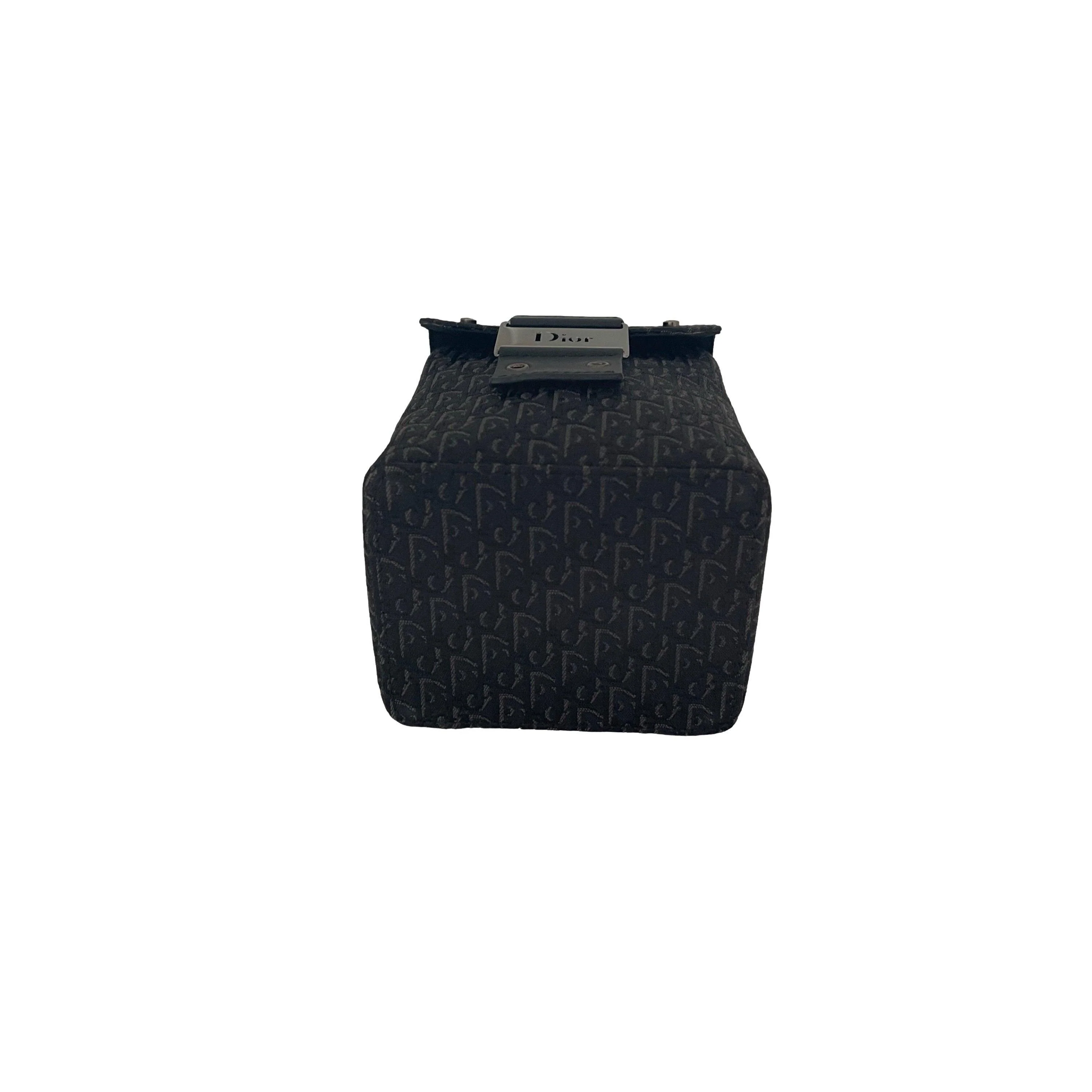 Dior Black Mini Logo Box Bag - Image 4