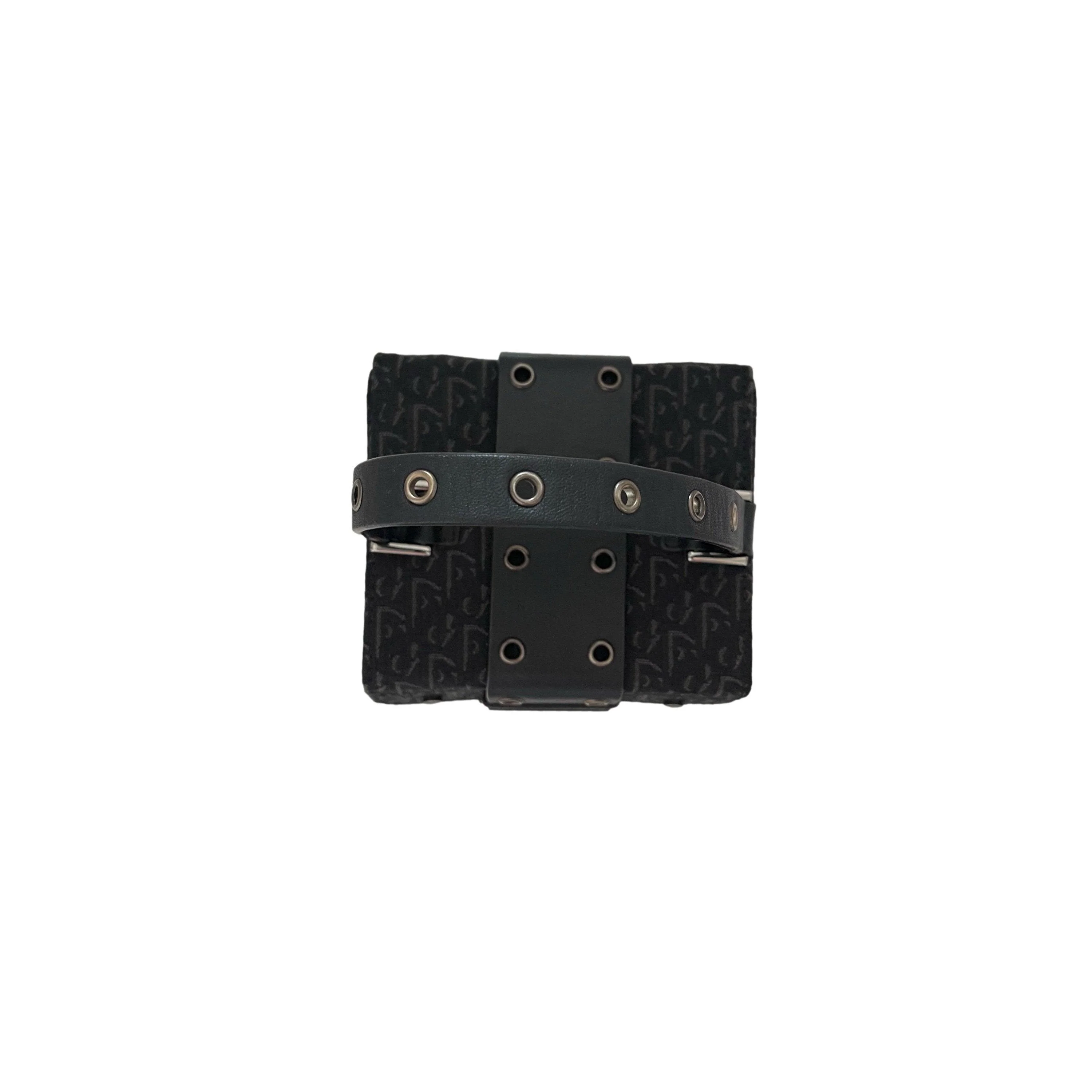 Dior Black Mini Logo Box Bag - Image 5