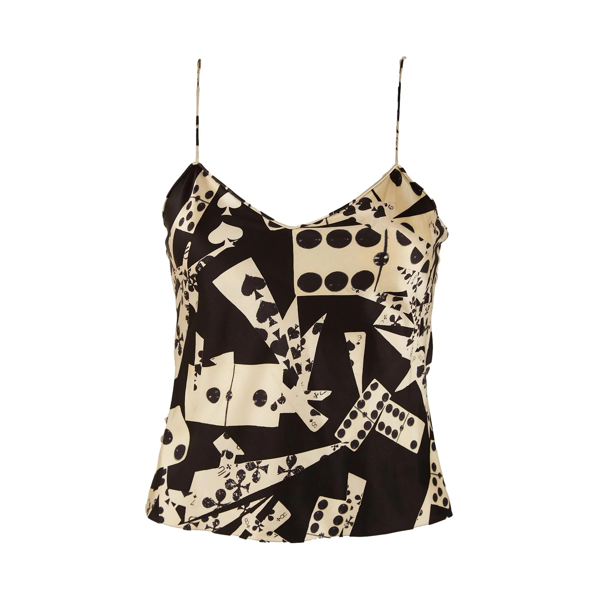 Dior Black Playing Card Tank