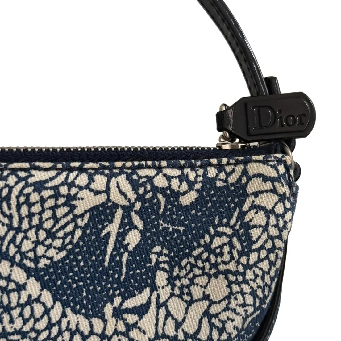 Dior Blue Dragon Mini Saddle Bag - Image 4