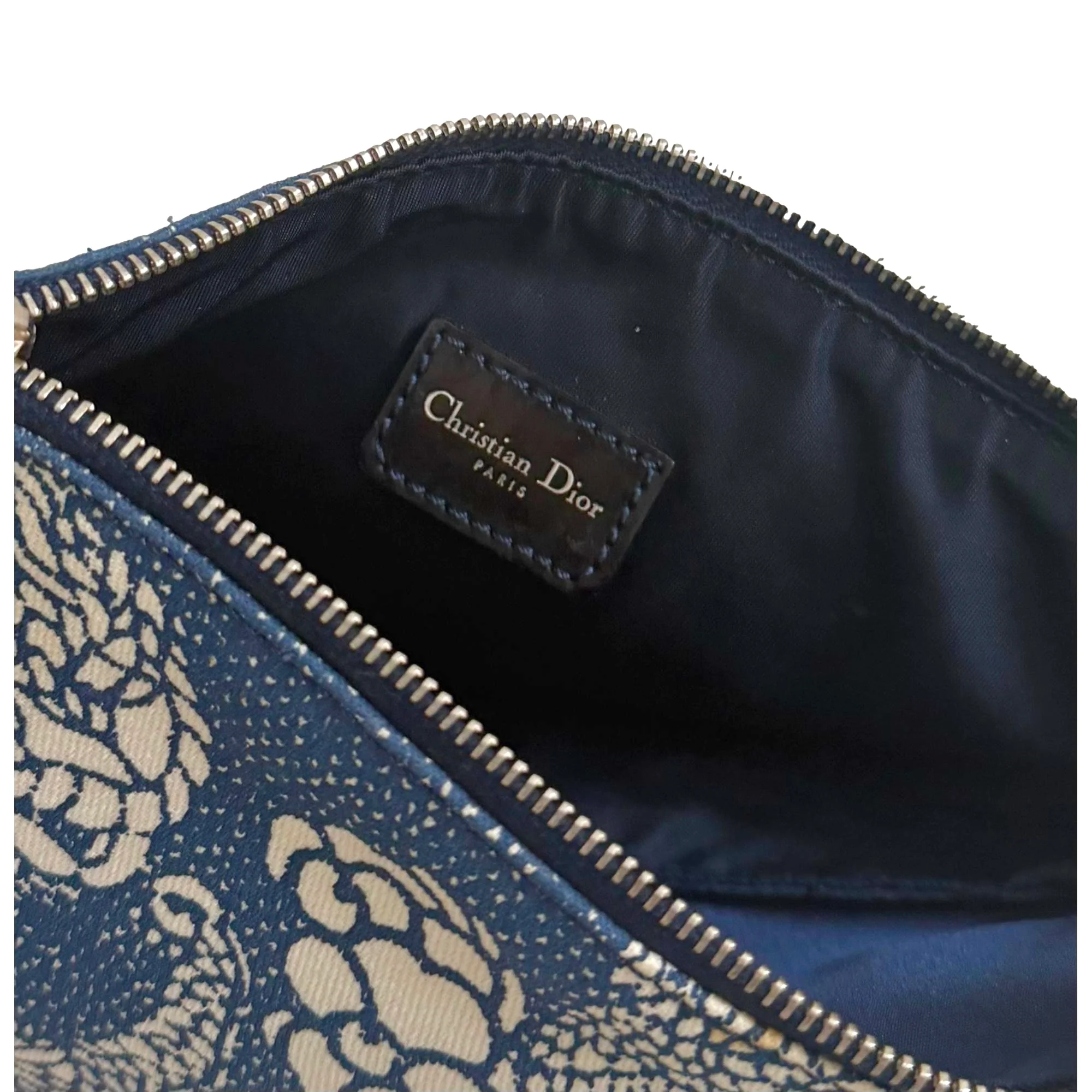 Dior Blue Dragon Mini Saddle Bag - Image 5