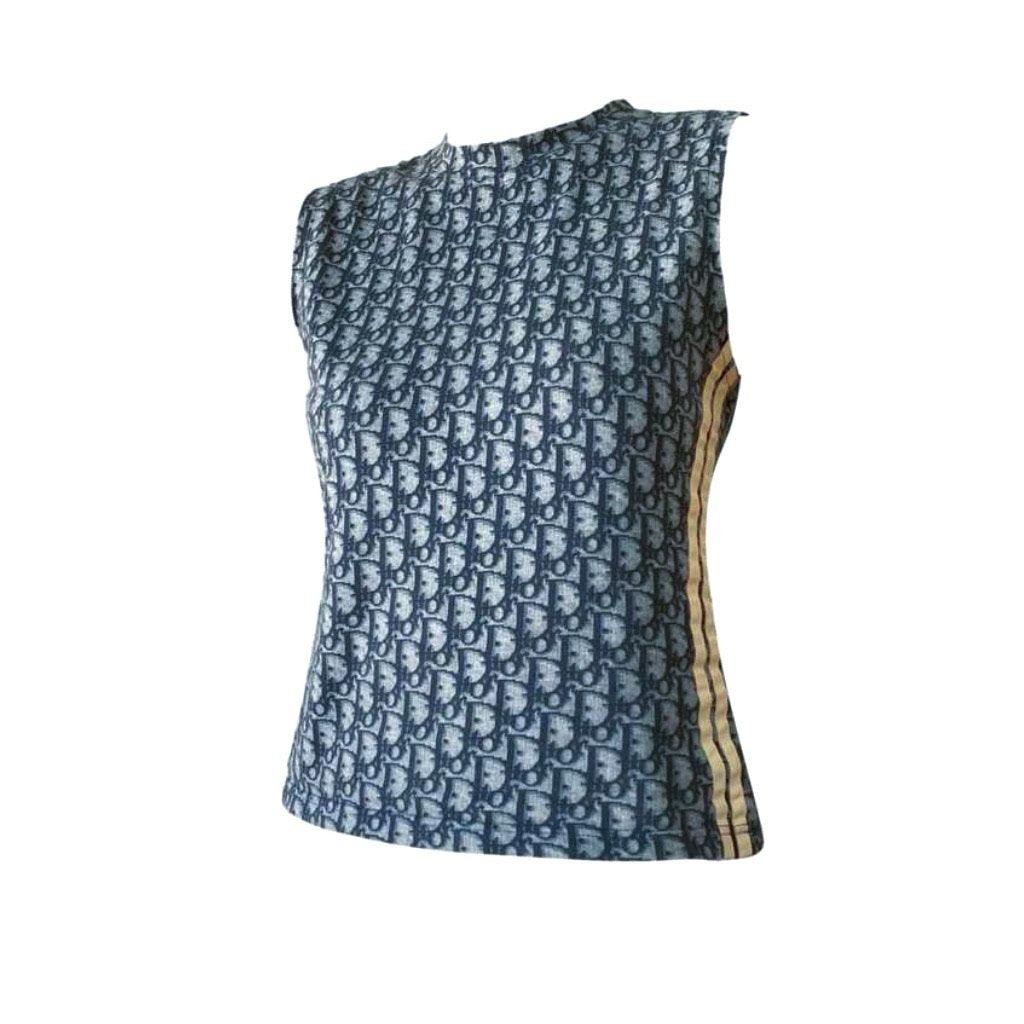 Dior Blue Monogram Tank