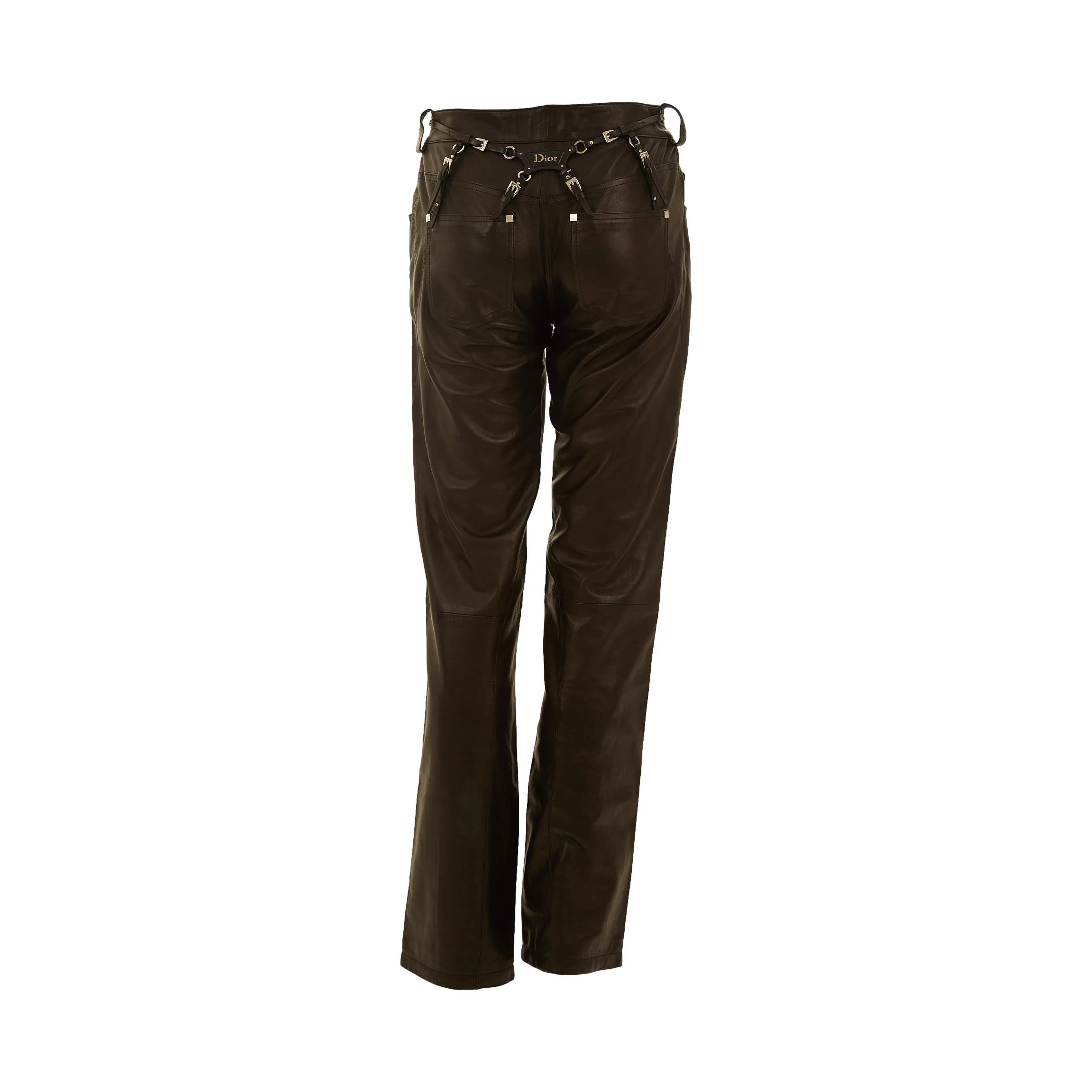 Dior Black Bondage Pants