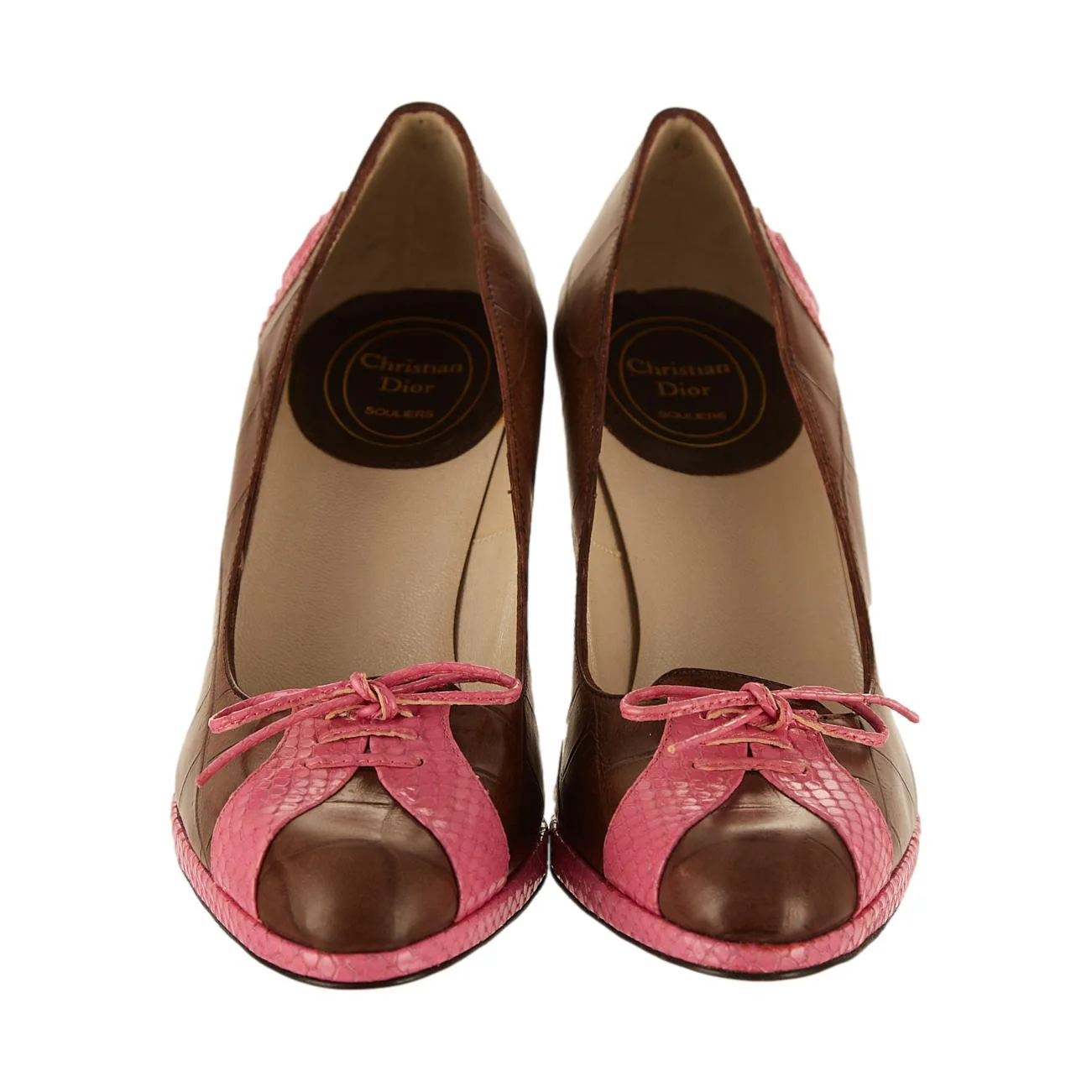 Dior Brown Bow Heel - Image 2