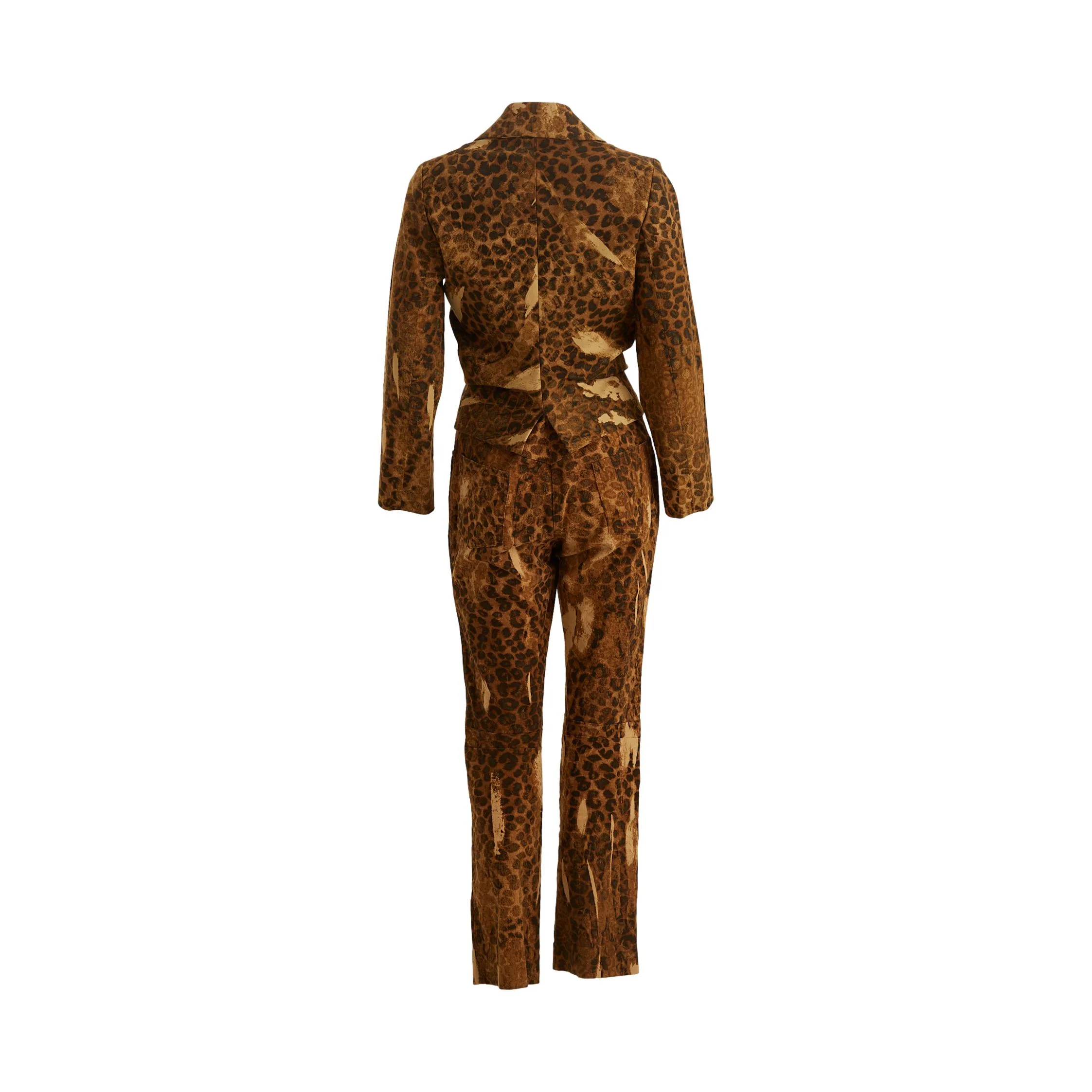 Dior Brown Cheetah Set - Image 3