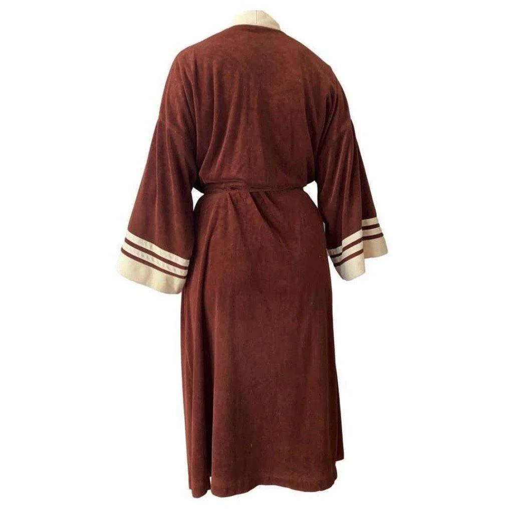 Dior Brown Logo Bathrobe - Image 2