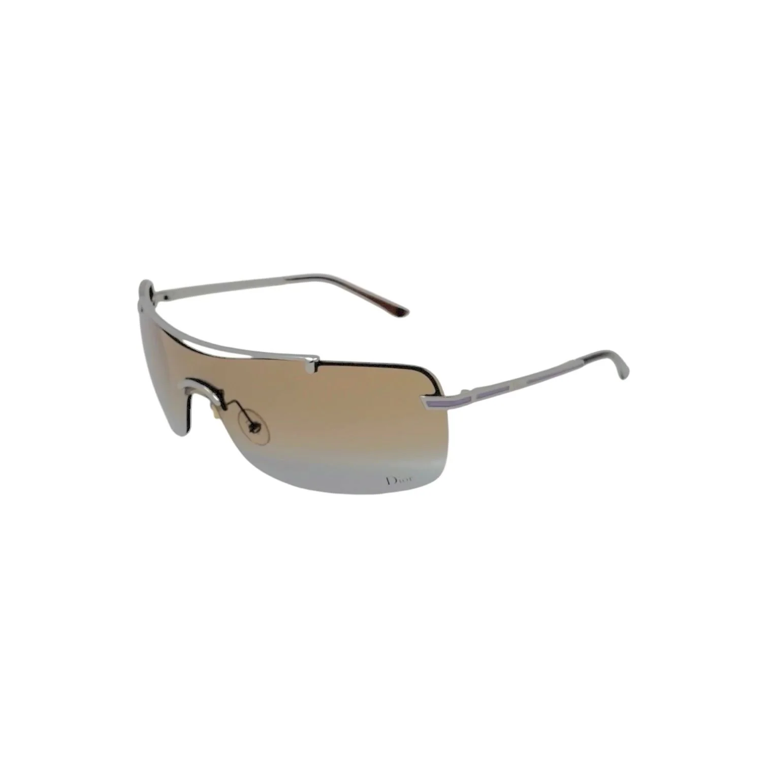 Dior Brown Rimless Sunglasses
