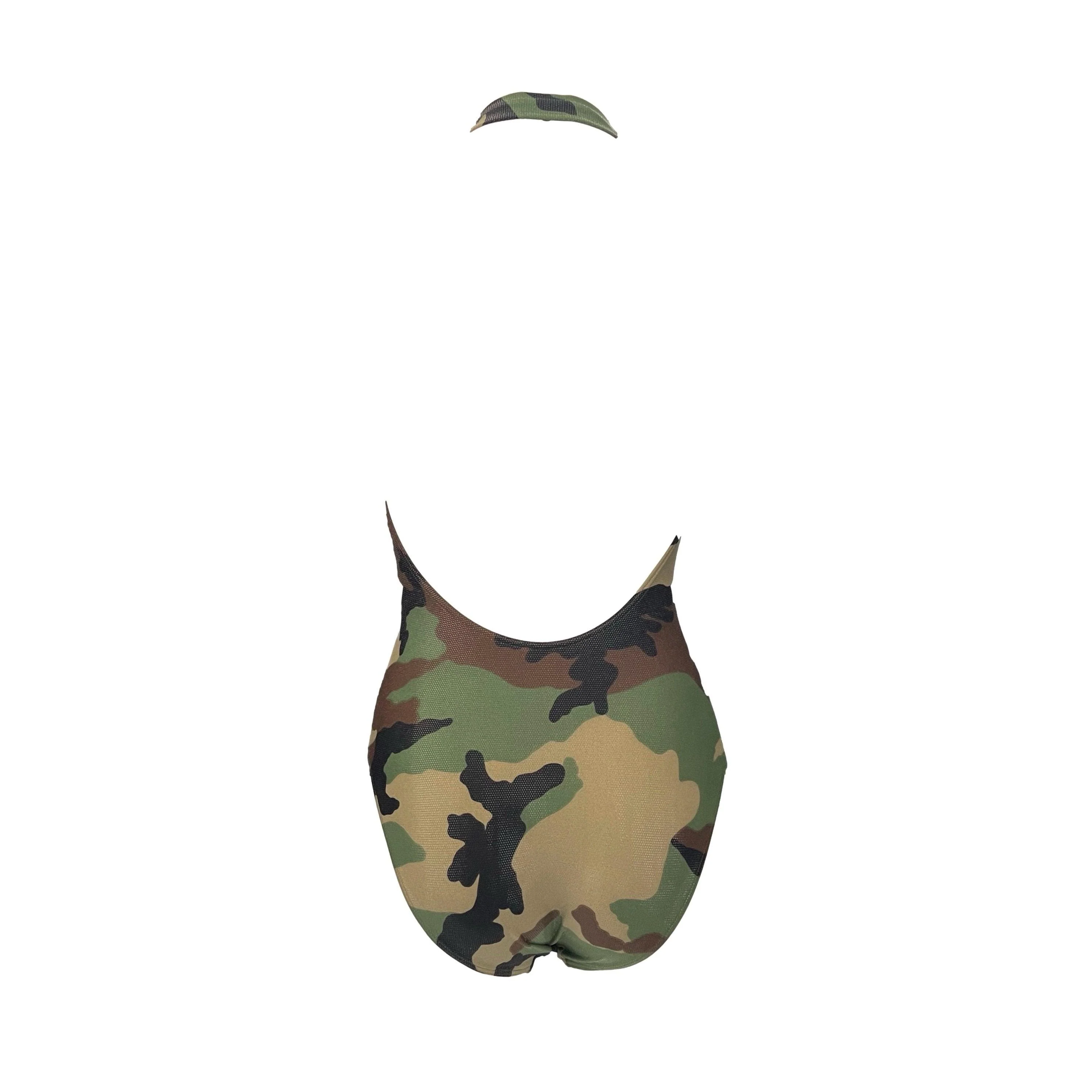 Dior Camo Wet Look One Piece - Image 2