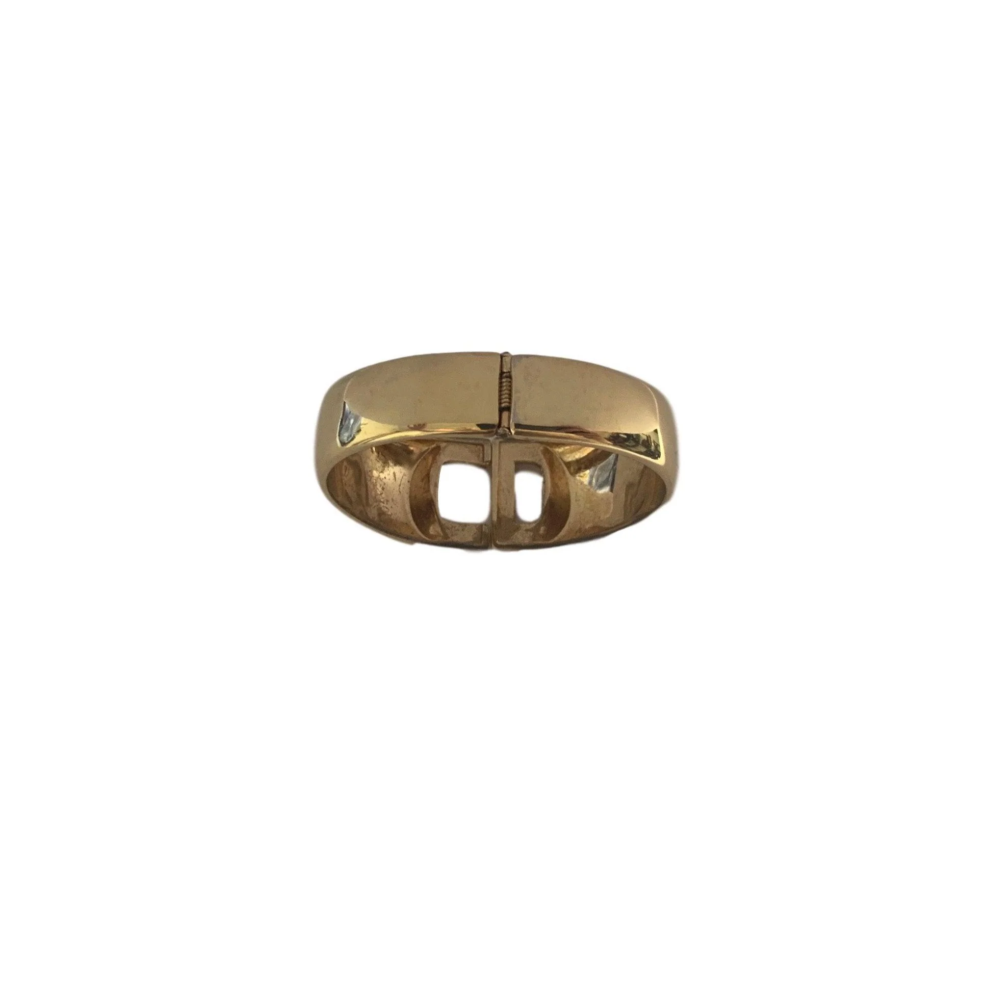 Dior CD Jumbo Gold Logo Cuff - Image 3