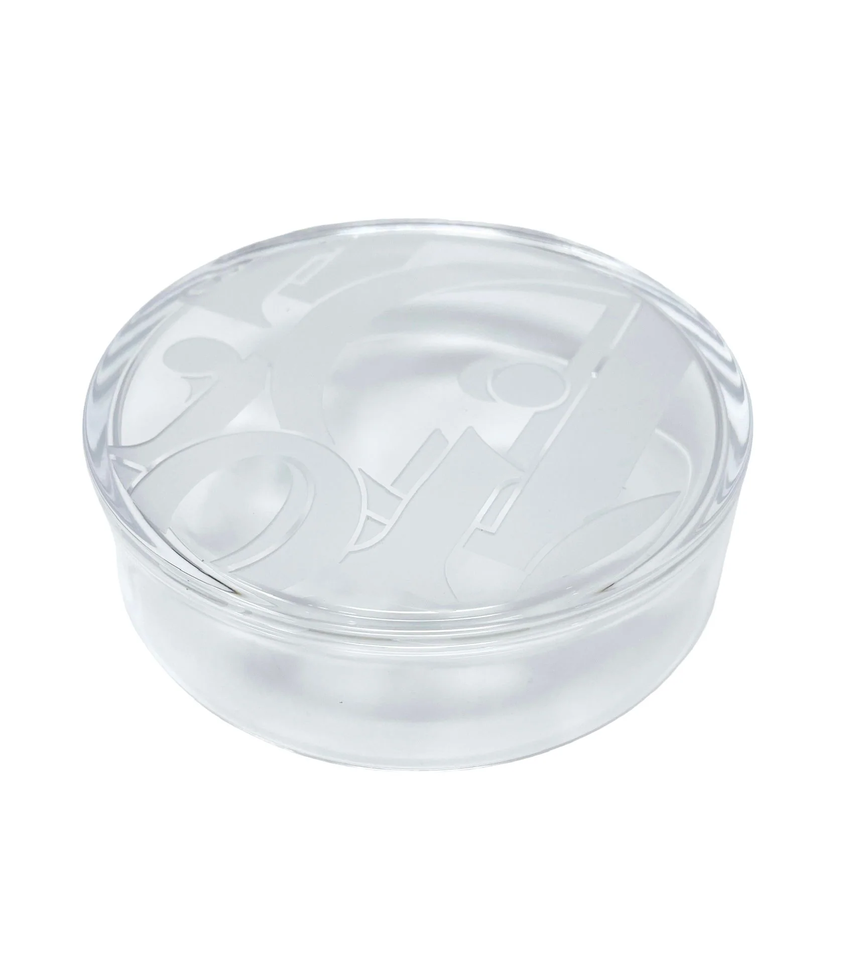 Dior Glass Logo Ashtray - Image 2
