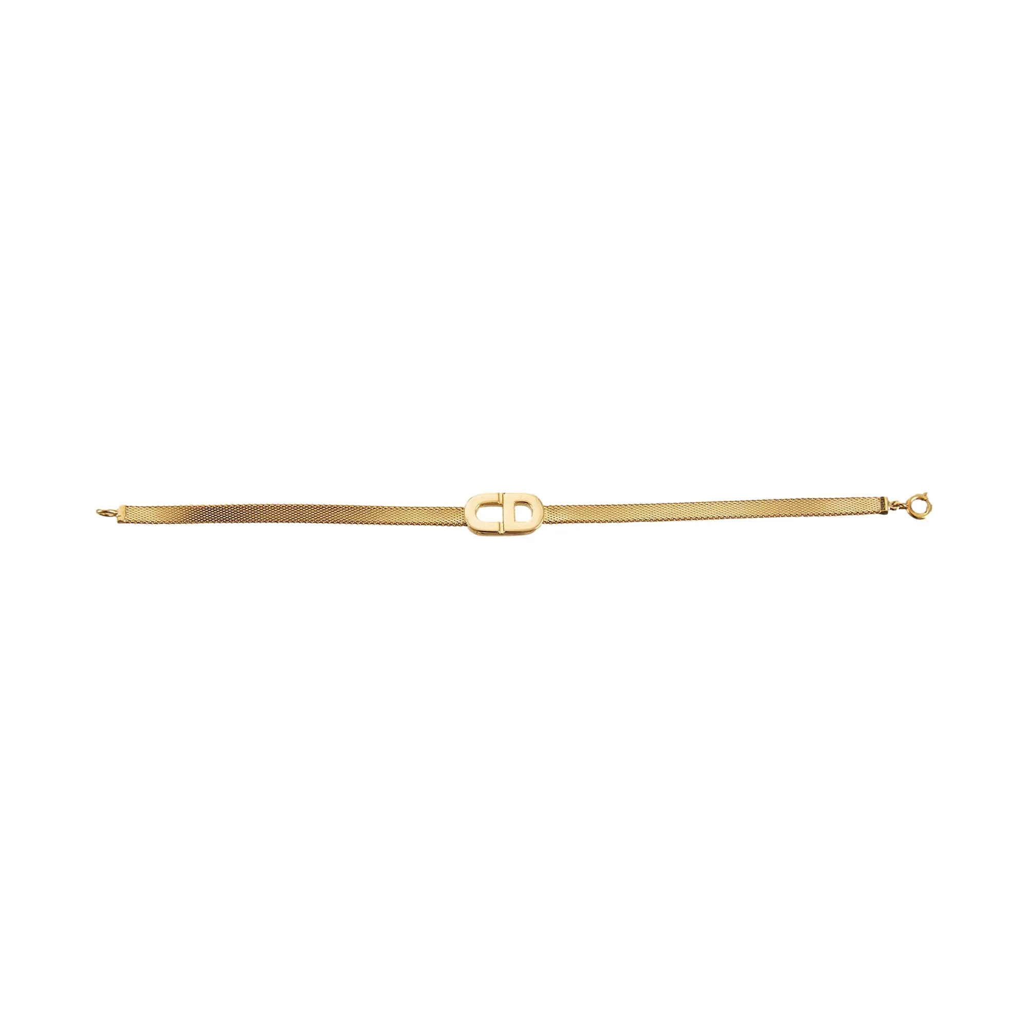 Dior Gold 'CD' Bracelet - Image 2