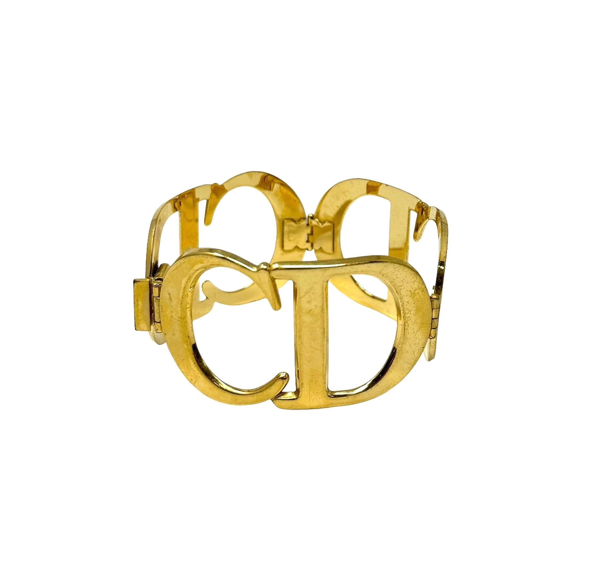 Dior Gold Jumbo Cuff