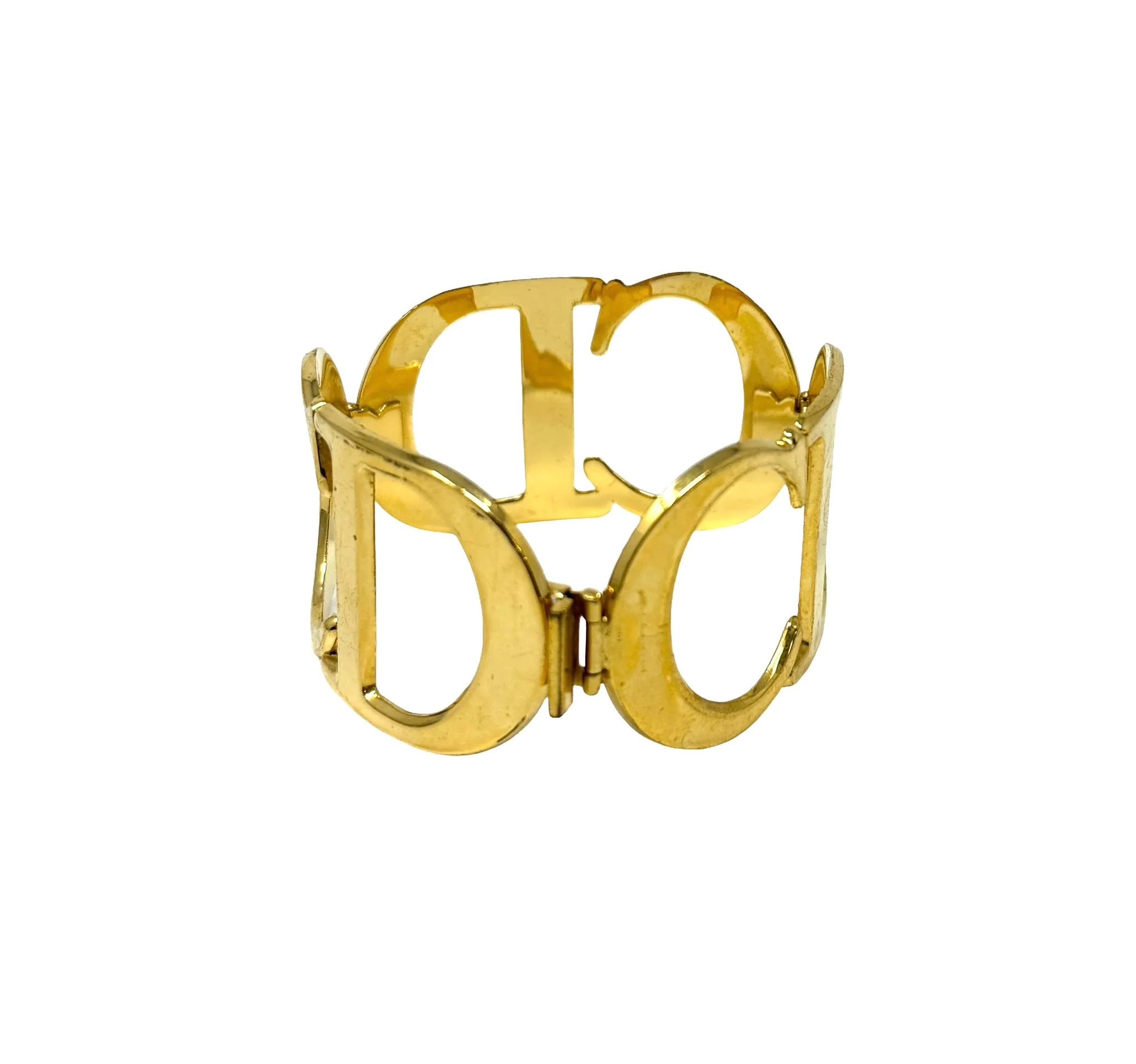 Dior Gold Jumbo Cuff - Image 2